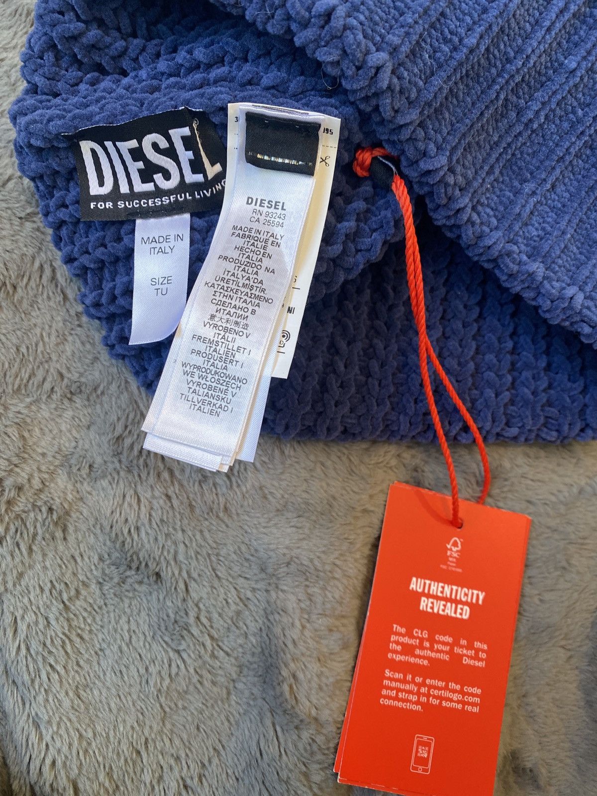 Diesel Diesel beanie Size ONE SIZE - 5 Thumbnail