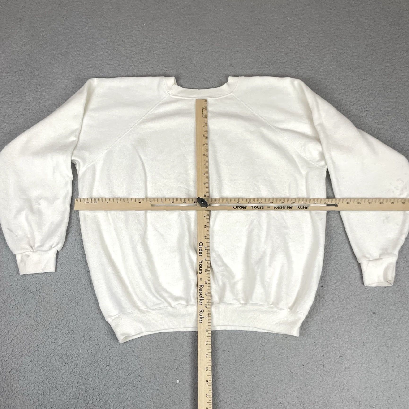 Hanes VINTAGE Hanes Hard Rock Cafe Sweatshirt Mens XL White Crewneck USA Made 80s Vtg Graphic Print Logo Sweatshirt Size US XL / EU 56 / 4 - 7 Thumbnail