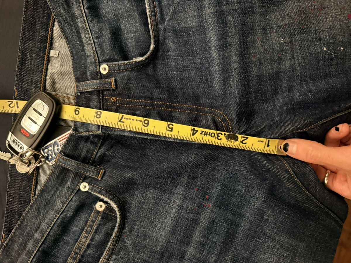 Dior Dior Homme SS10 KVA Paint Splatter Denim Size 26 Size US 26 / EU 42 - 11 Thumbnail