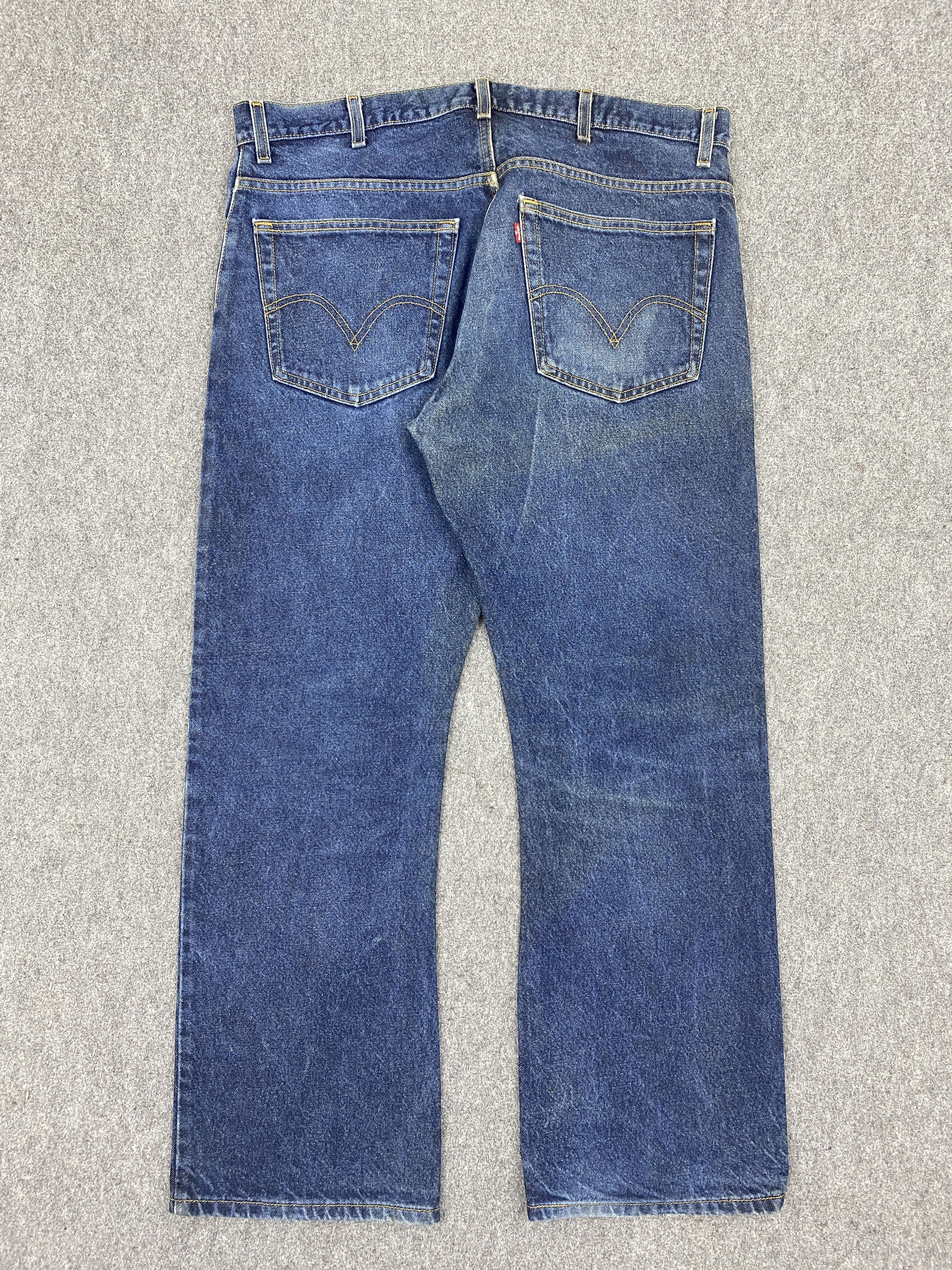 Levi's Vintage Levis 517 Flared Bootcut Jeans DP2709 Size US 39 - 3 Thumbnail