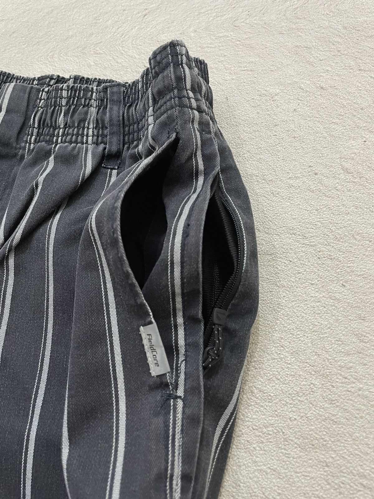 Hysteric Glamour FieldCore Striped Utility Pants - Elastic Waist Y2K Size US 30 / EU 46 - 2 Thumbnail