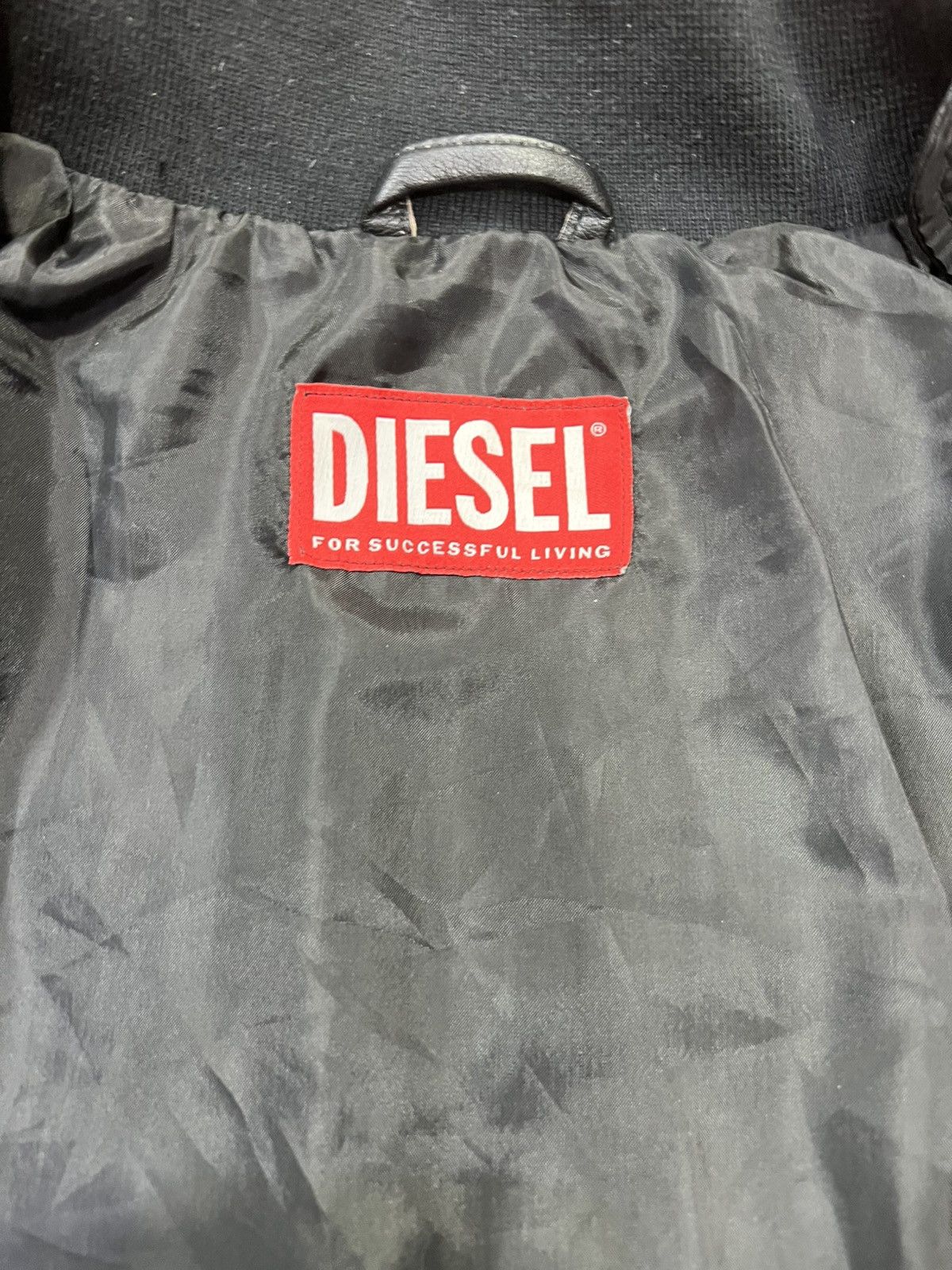 Diesel Diesel leather jacket size L Size US L / EU 52-54 / 3 - 8 Thumbnail