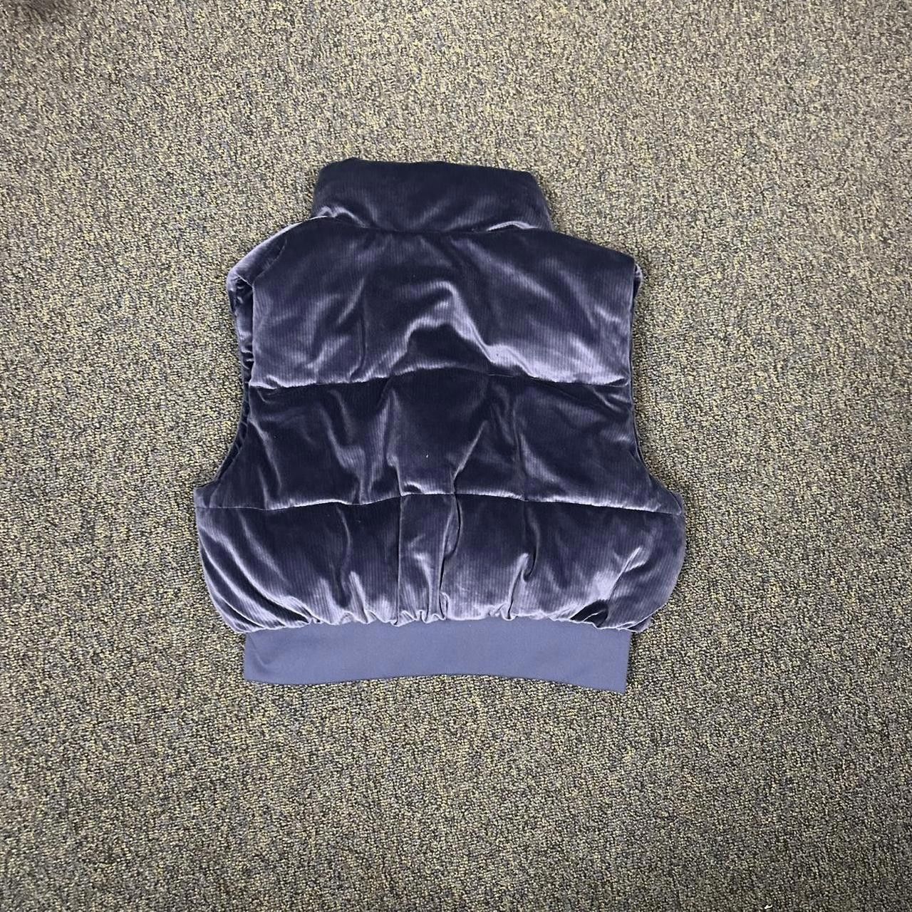 Designer New with tags Victoria’s Secret PINK navy blue velvet Size M / US 6-8 / IT 42-44 - 2 Thumbnail