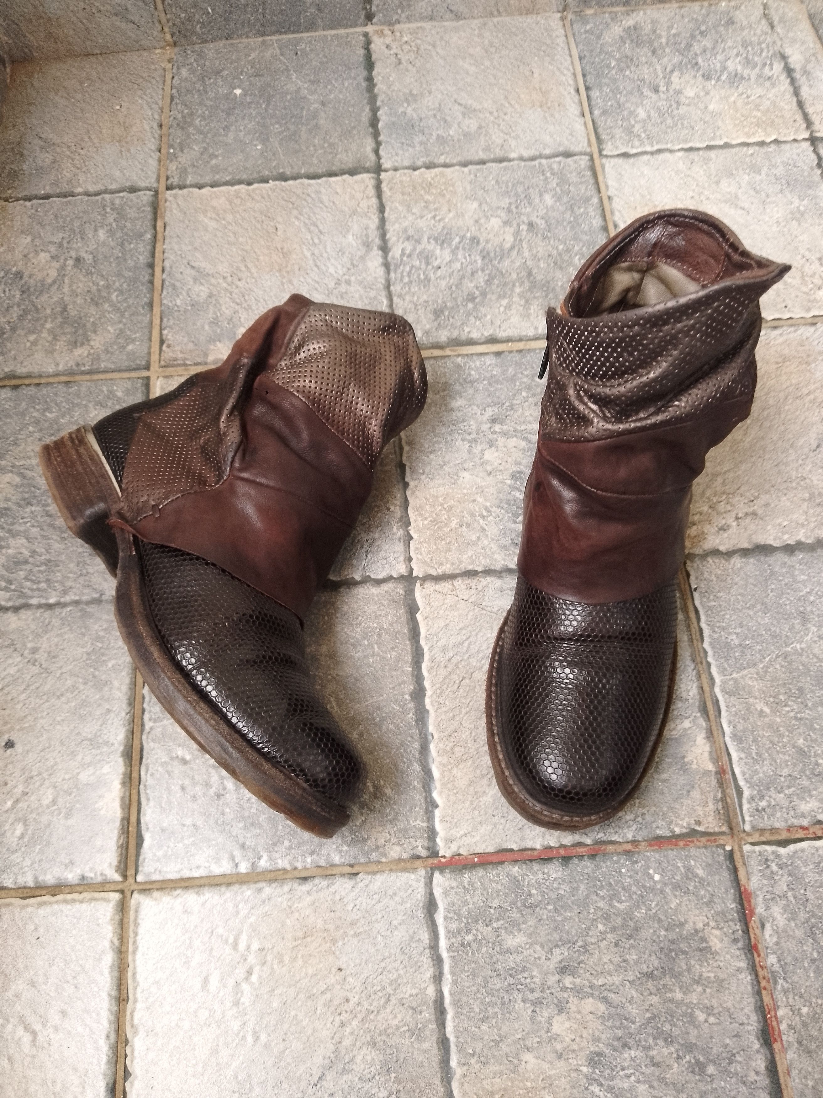 A.S.98 SAINT METAL BOOTS Size US 8 / IT 38 - 4 Thumbnail