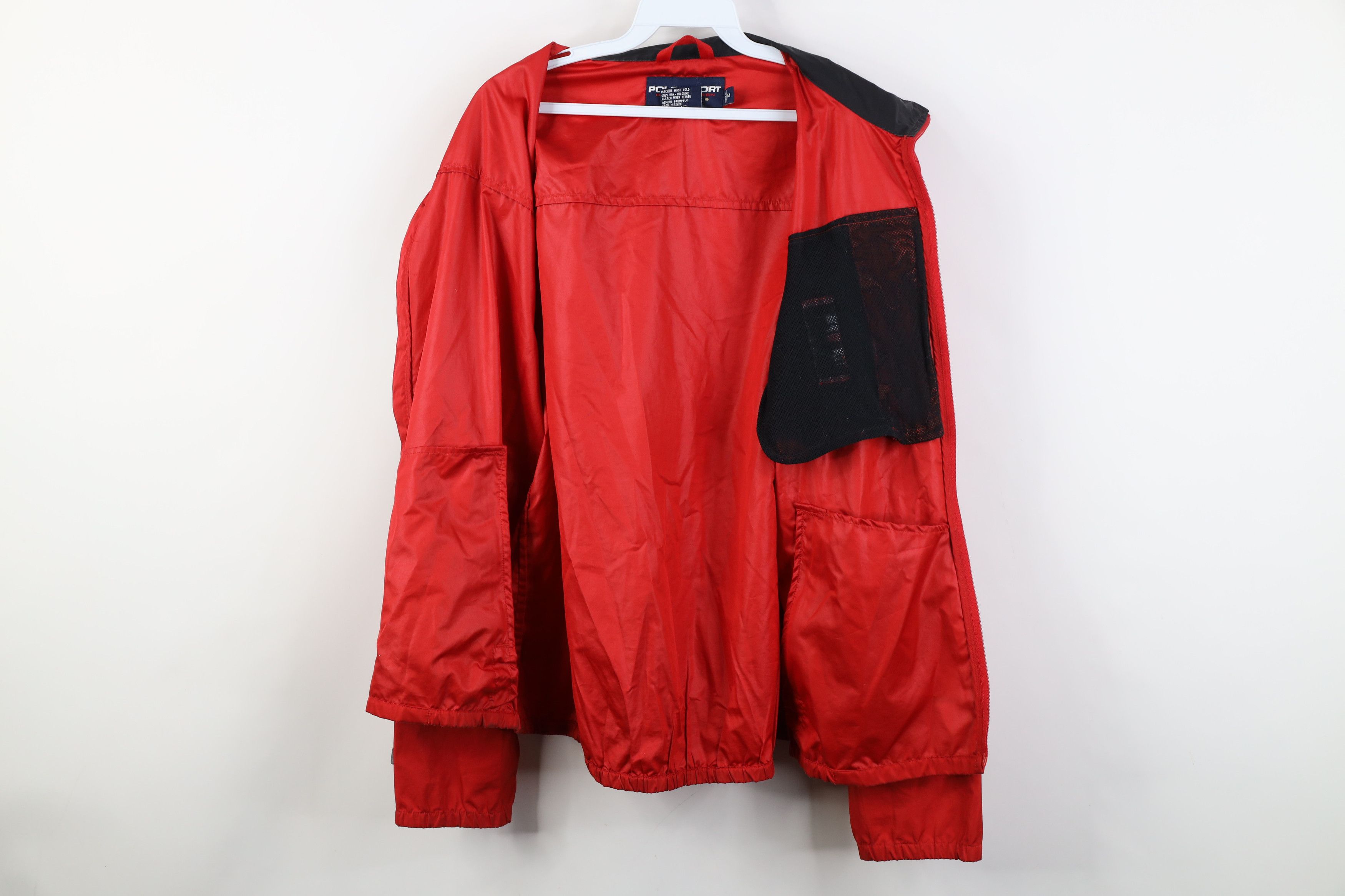 Ralph Lauren Vintage 90s Polo Sport Ralph Lauren Flag Windbreaker Jacket Size US M / EU 48-50 / 2 - 13 Thumbnail