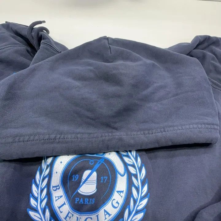 Balenciaga Balenciaga Balenciaga Logo Print Oversized Hoodie -2507 Size US M / EU 48-50 / 2 - 2 Thumbnail