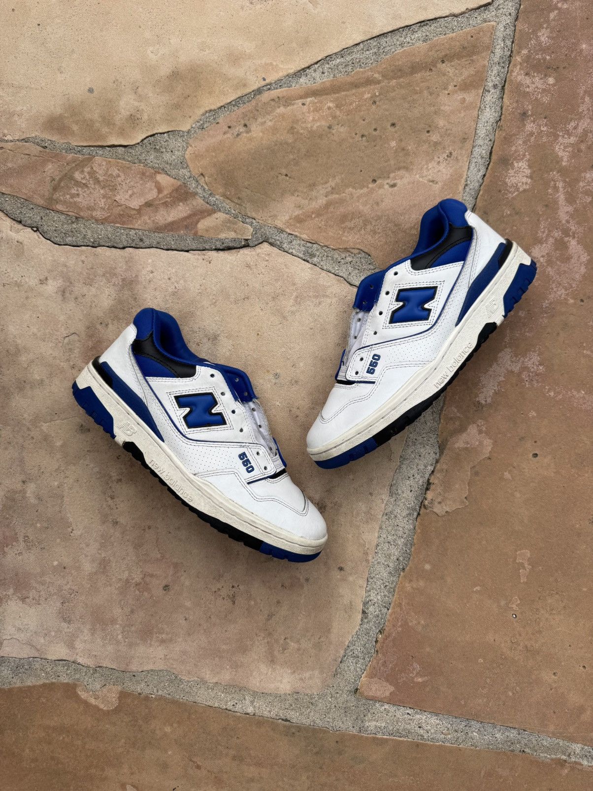 New Balance New Balance 550 Royal Blue Size US 8.5 / EU 41-42 - 1 Thumbnail