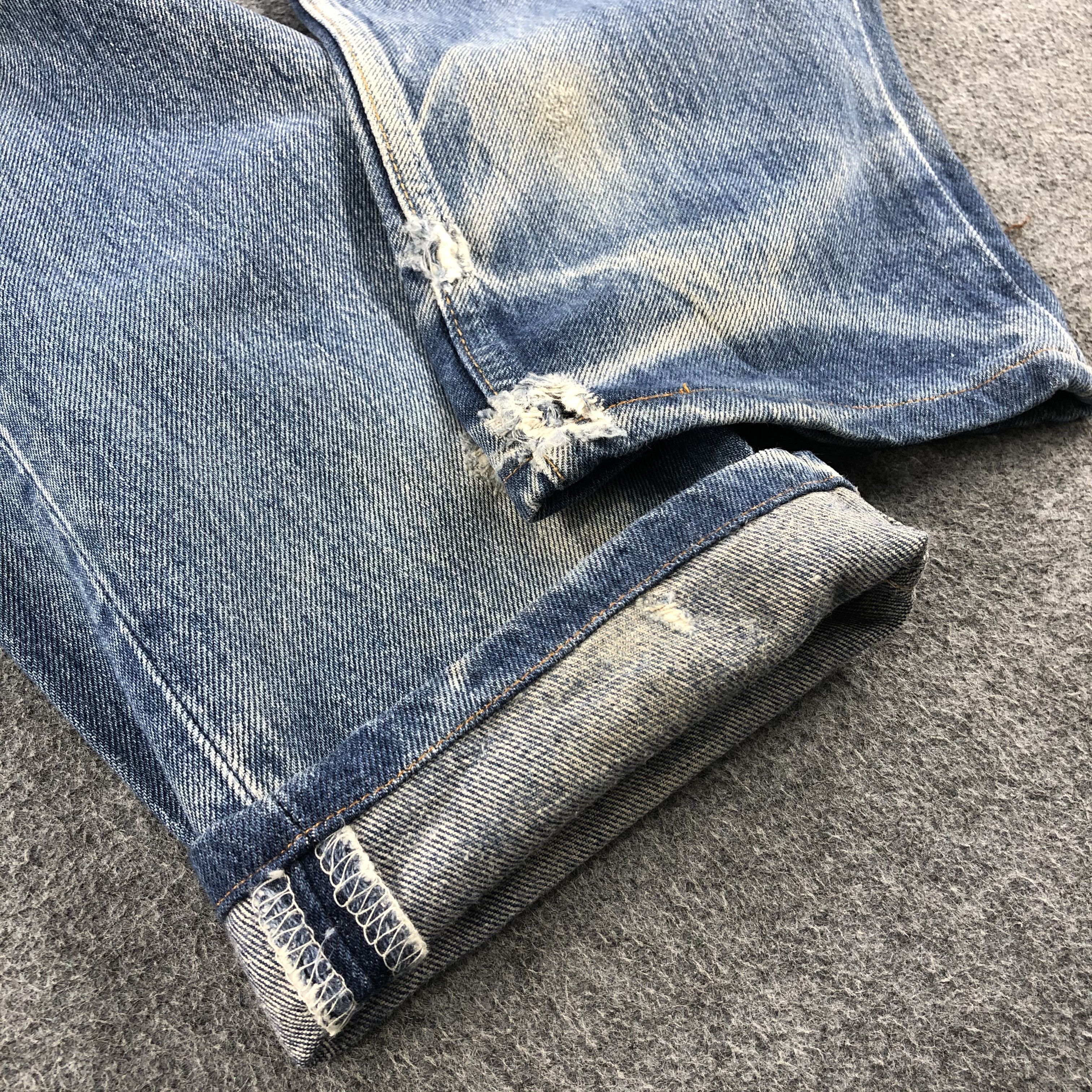 Levi's Vintage Levis Jeans Distress 90s Light Wash 501 Jeans-JM837 Size US 29 - 7 Thumbnail
