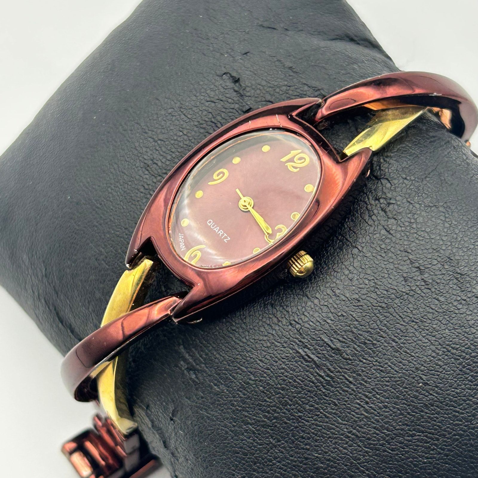 Other Women’s Gold & Metallic Brown Watch Working New Battery Size ONE SIZE - 2 Thumbnail