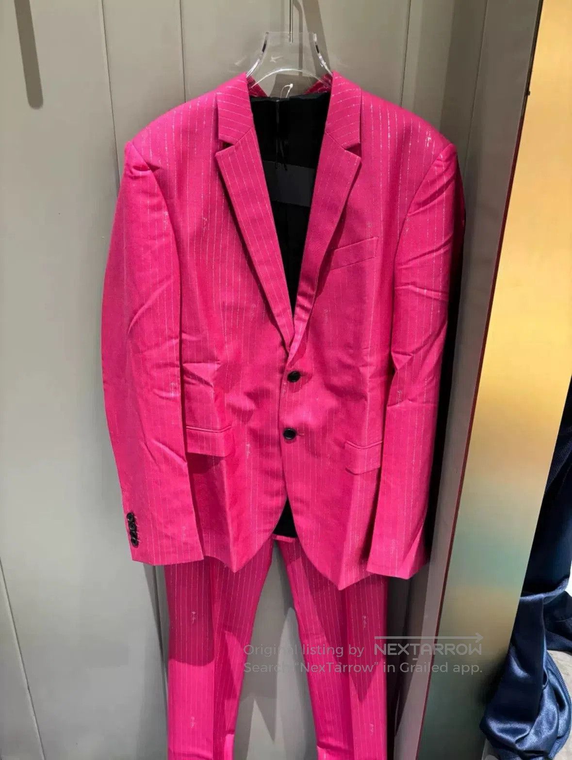 Japanese Brand Versace New Wool Suit. Size US M / EU 48-50 / 2 - 4 Thumbnail