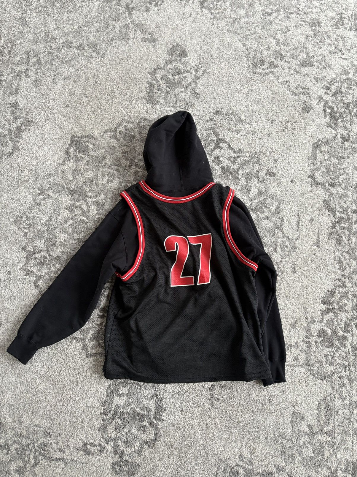 Supreme Supreme Basketball Jersey Hooded Sweatshirt SS21 Size US M / EU 48-50 / 2 - 2 Thumbnail
