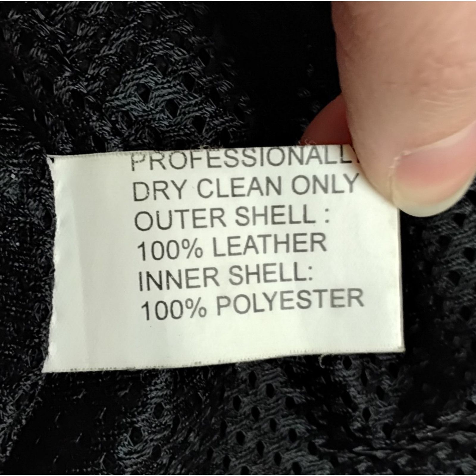 Other Mossi Leather Motto Jacket Men's 42 Black Mesh Lining Size US M / EU 48-50 / 2 - 8 Thumbnail