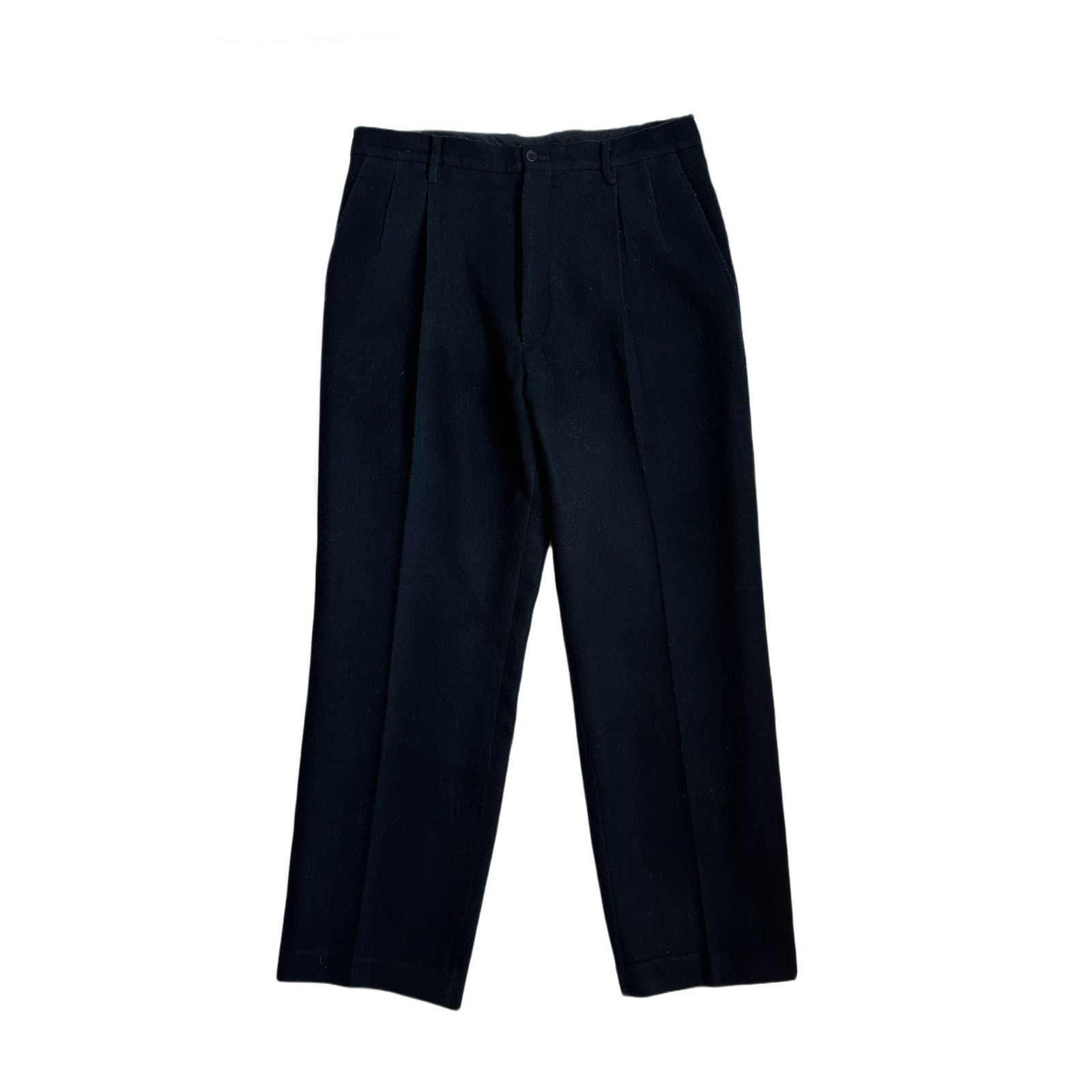 Yohji Yamamoto Yohji Yamamoto Pleated Wide Trousers Size US 34 / EU 50 - 1 Thumbnail