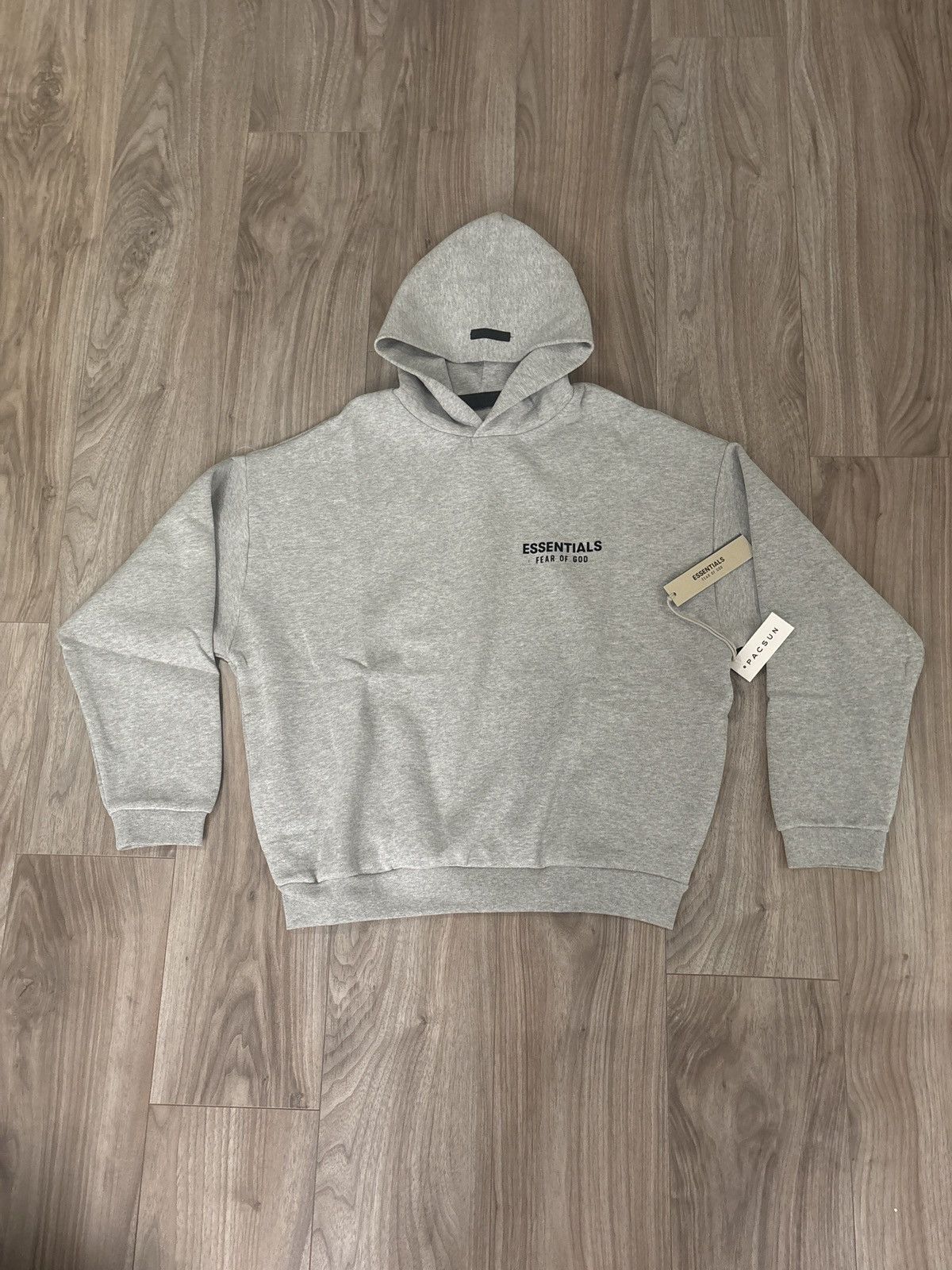 Essentials Essentials Fear Of God Fleece Hoodie Light Heather Grey (S) Size US S / EU 44-46 / 1 - 1 Thumbnail