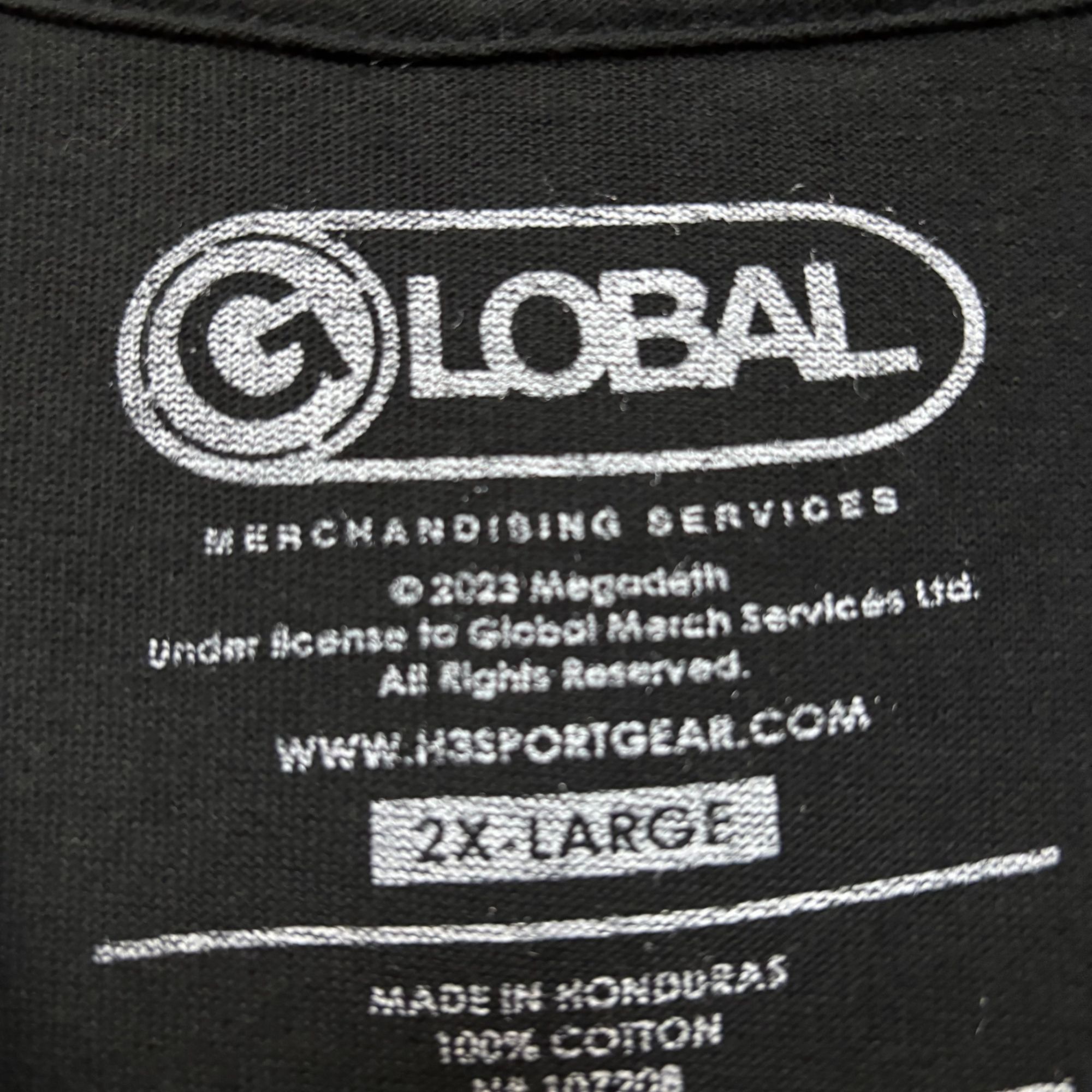 Megadeth Megadeth for sale T-Shirt 2XL Size US XXL / EU 58 / 5 - 4 Thumbnail