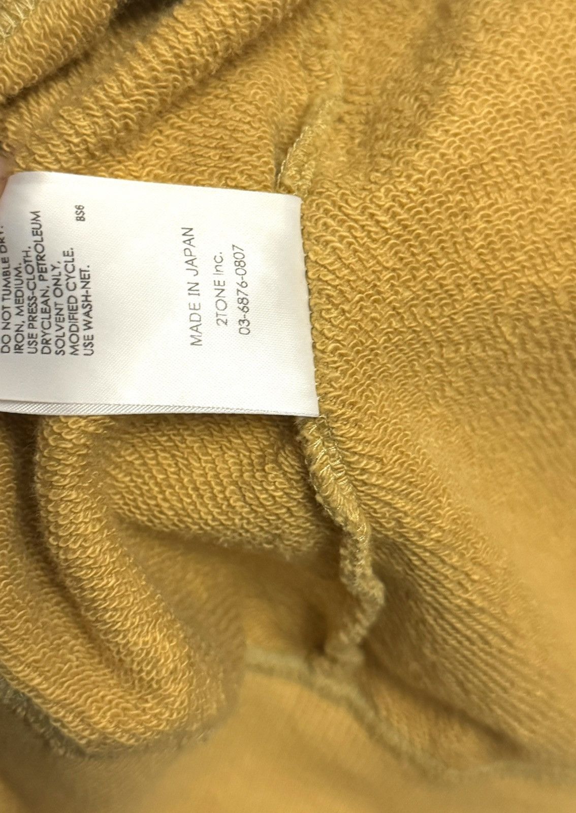 Japanese Brand base mark japan cropped back ovs sweatshirt S Size US S / EU 44-46 / 1 - 2 Thumbnail