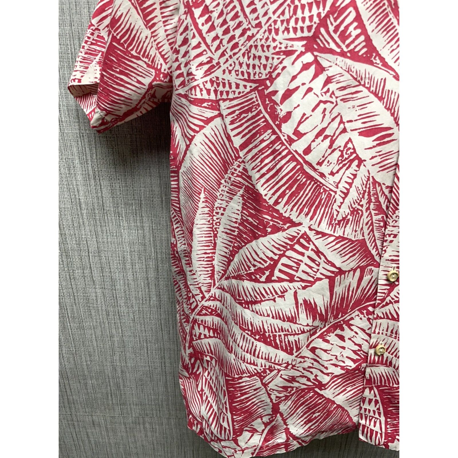 Tori Richard VTG Tori Richard Hawiian Pink/White Short Sleeve Button Down Shirt Mens L Size US L / EU 52-54 / 3 - 4 Thumbnail