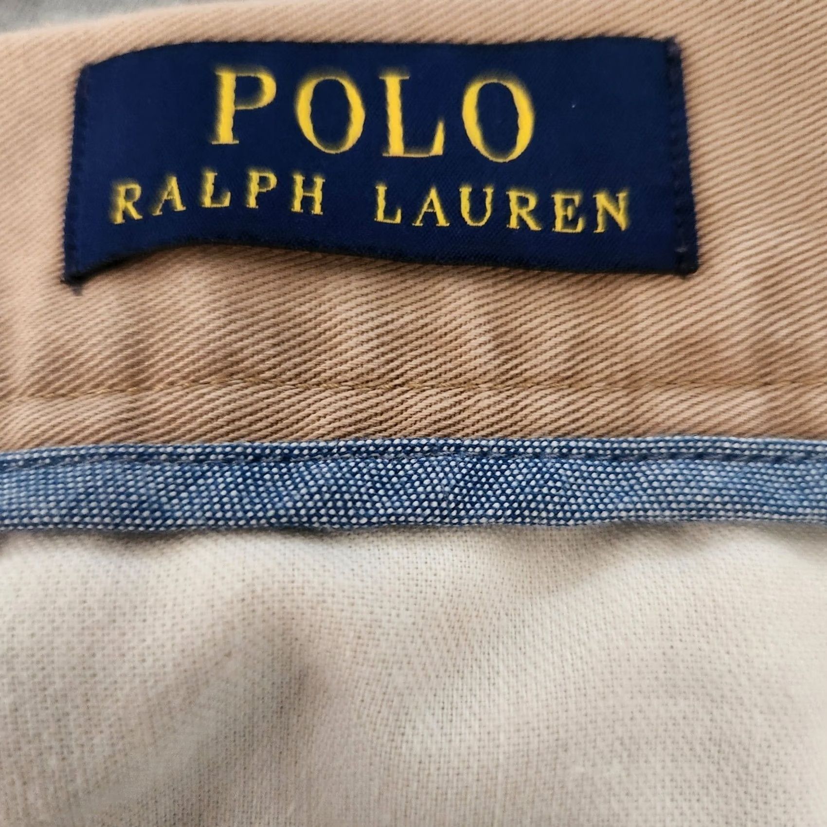 Polo Ralph Lauren Polo Ralph Lauren Shorts Men 34 Beige Chino Classic Fit 9" Inch Golf Cotton Size US S / EU 44-46 / 1 - 4 Thumbnail