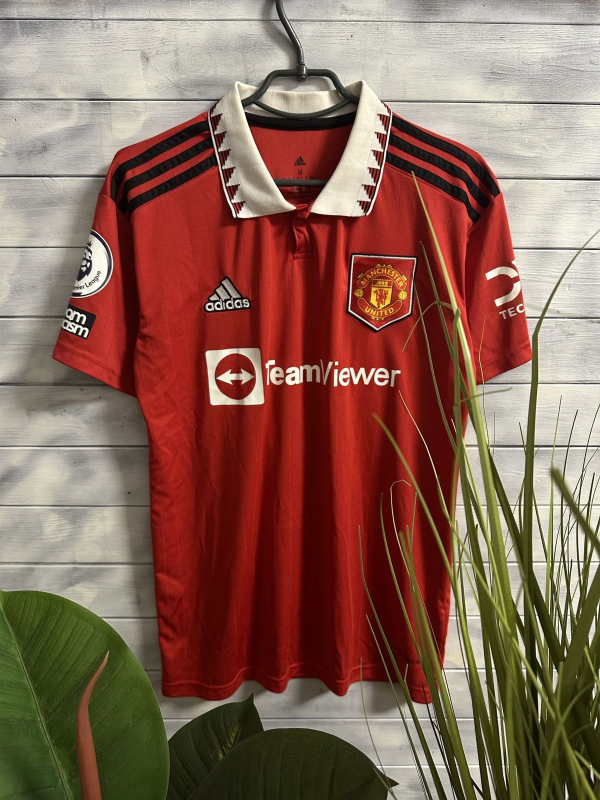 Adidas Rare Soccer Jersey B.Fernandez Manchester United Adidas 2022 Size US M / EU 48-50 / 2 - 1 Thumbnail