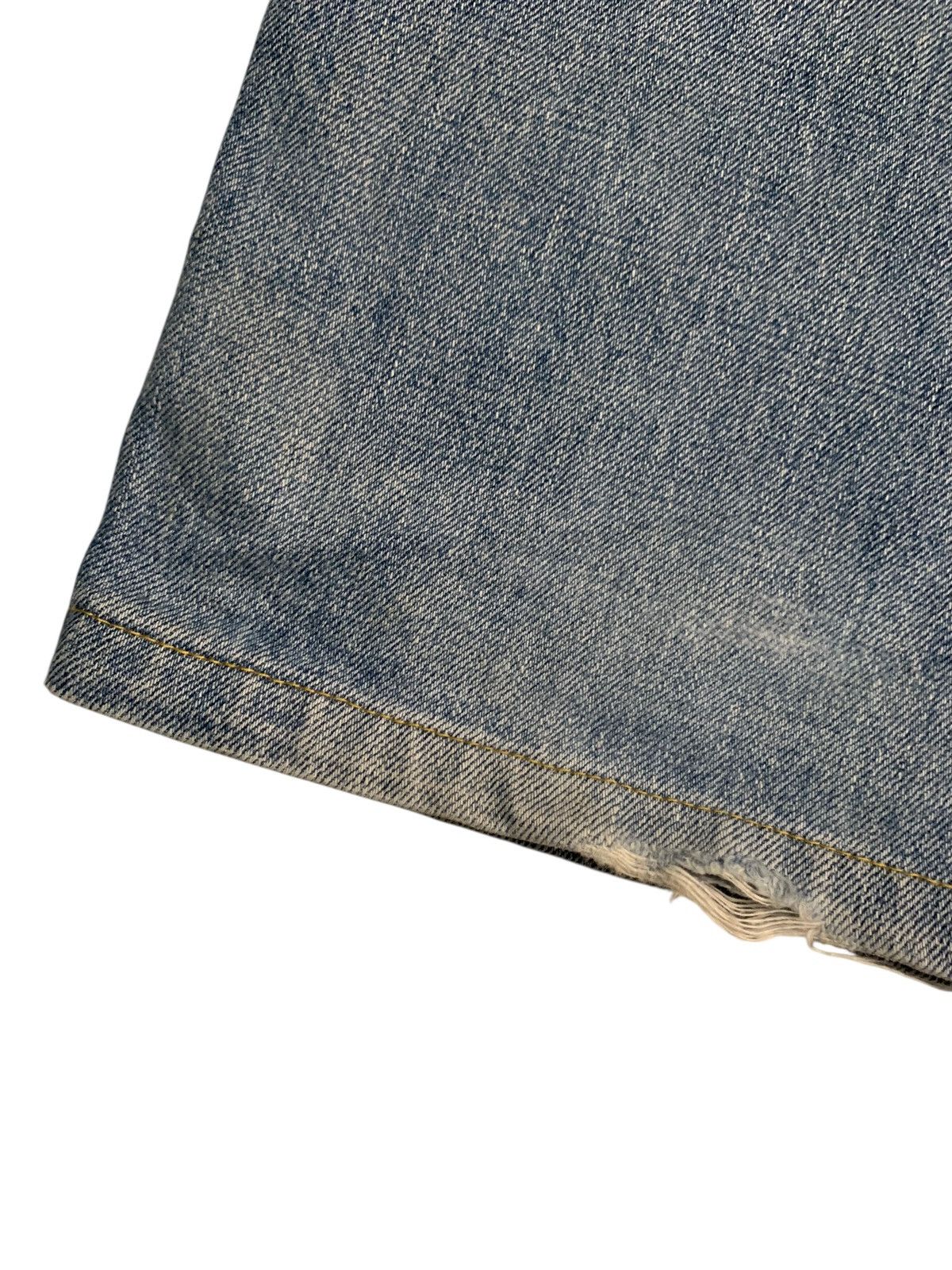 Japanese Brand VINTAGE EDWIN SELVEDGE 505Z JAPANESE FADED DISTRESSED DENIM Size US 34 / EU 50 - 19 Thumbnail