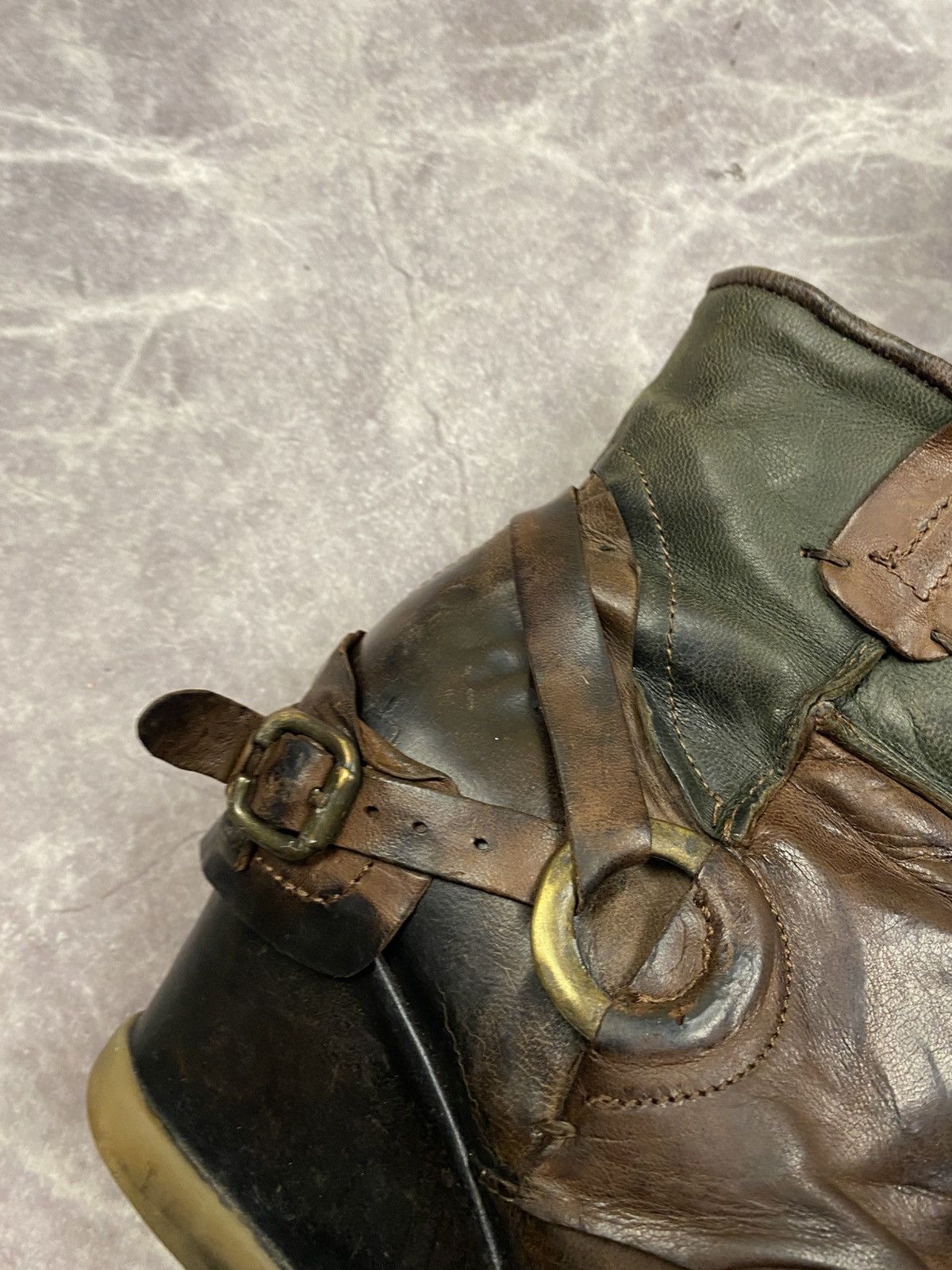 Other Vintage Avantgarde Y2K Grange A.S.98 Style Boho Boots ASH Size US 10 / IT 40 - 4 Thumbnail