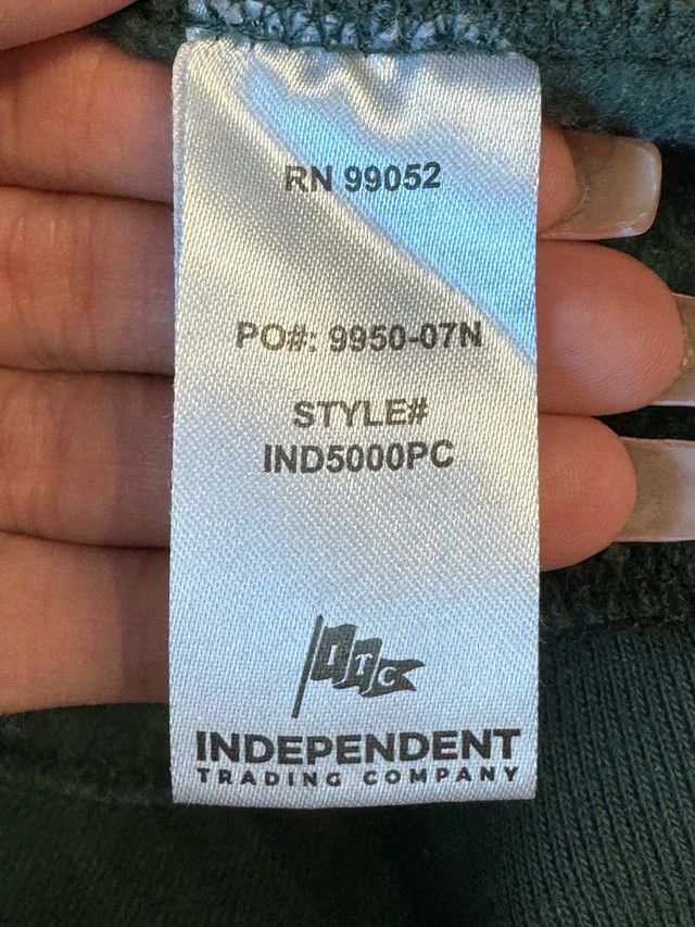 Pleasures Pleasures Krishna Logo Hoodie Green Size US L / EU 52-54 / 3 - 3 Thumbnail