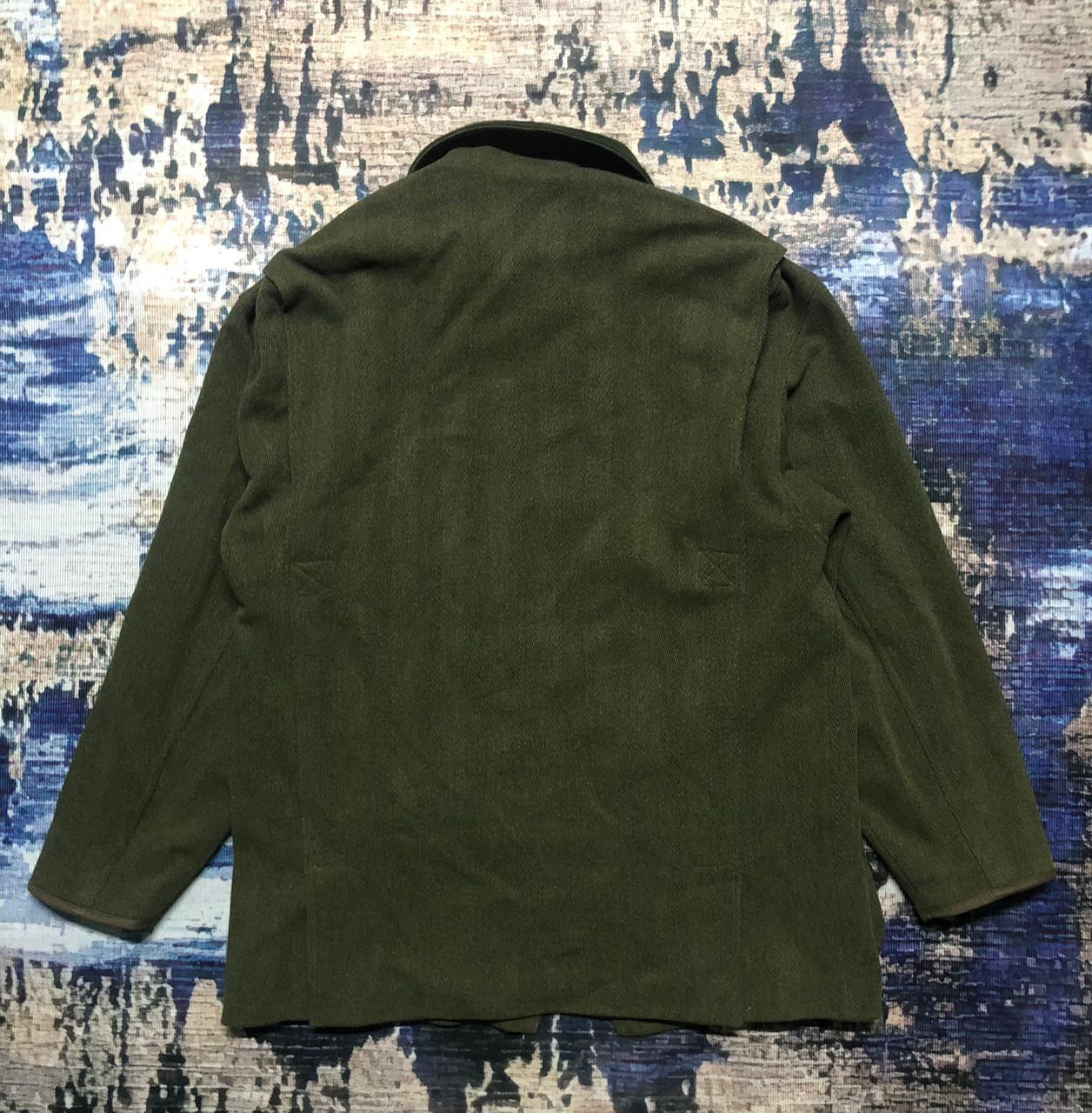 Hunter Vintage Mitsumine Green Hunting Wool Jacket Size US M / EU 48-50 / 2 - 2 Thumbnail