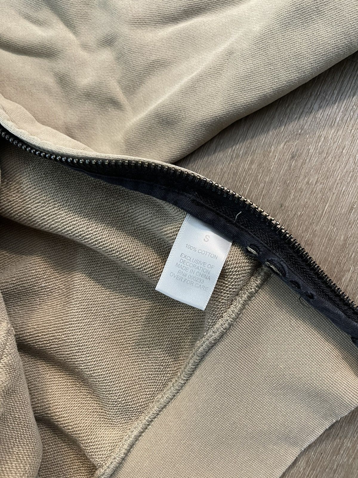 Essentials × FOG × Fear of God FOG Essentials Tan Half Zip Hoodie Sweatshirt Small Size US S / EU 44-46 / 1 - 6 Thumbnail