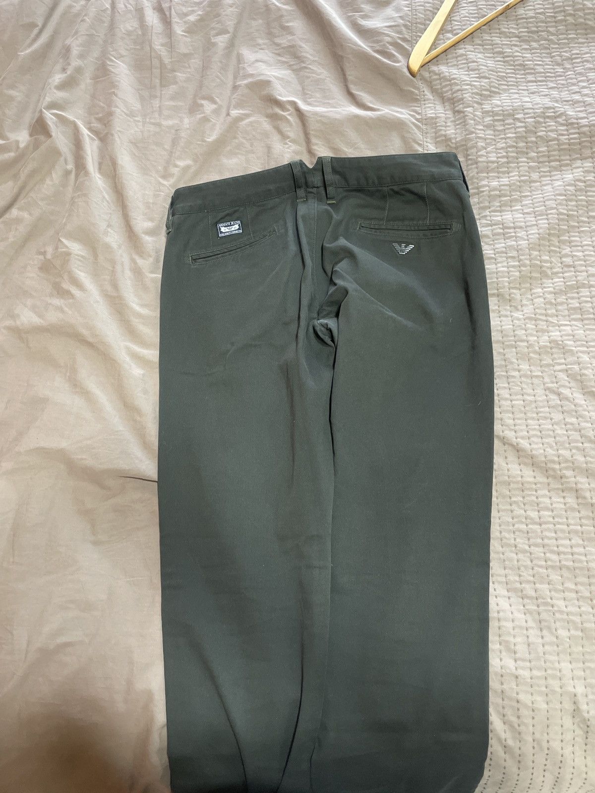 Armani Olive green pants Size US 32 / EU 48 - 2 Thumbnail
