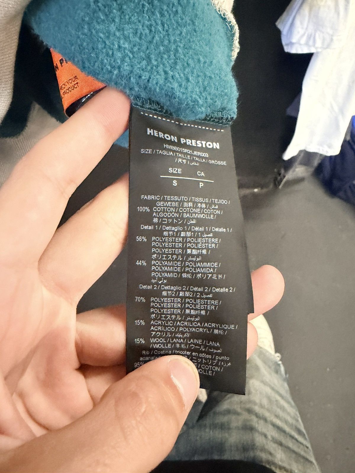 Heron Preston Heron Preston Hoodie Size US S / EU 44-46 / 1 - 6 Thumbnail