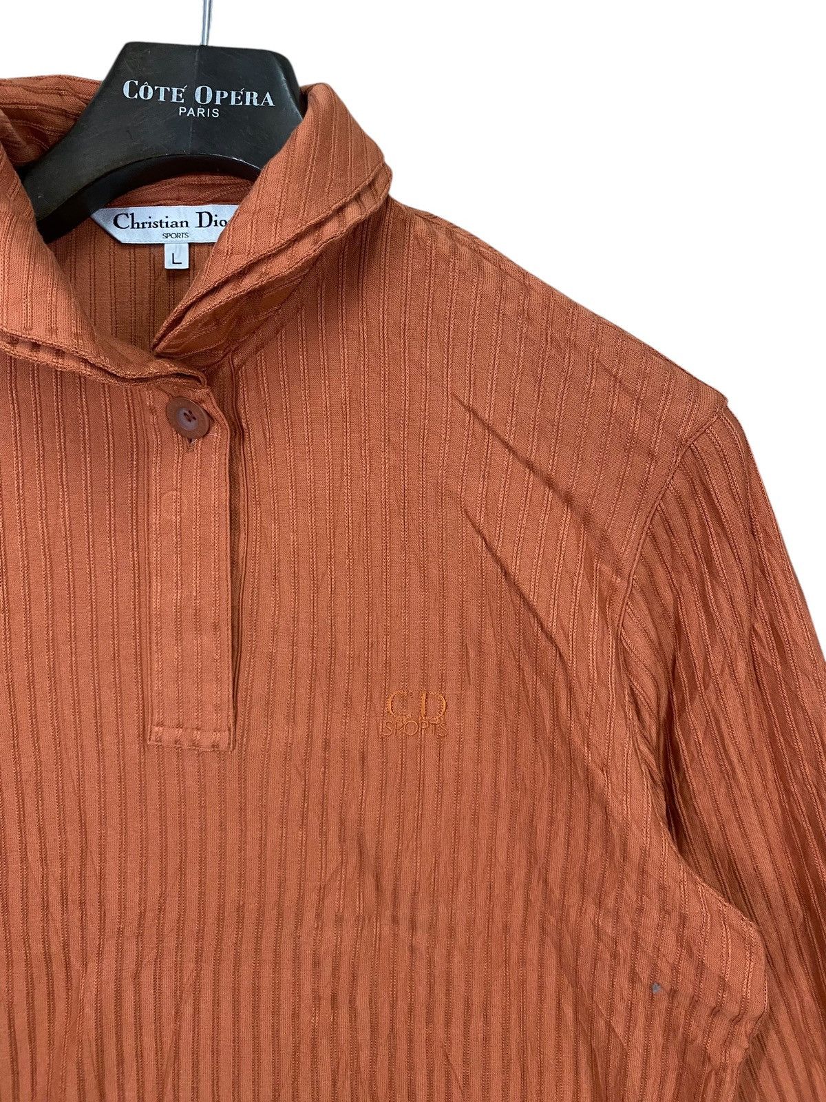 Dior Vintage 90s christian dior sport polo shirt Size US L / EU 52-54 / 3 - 2 Thumbnail