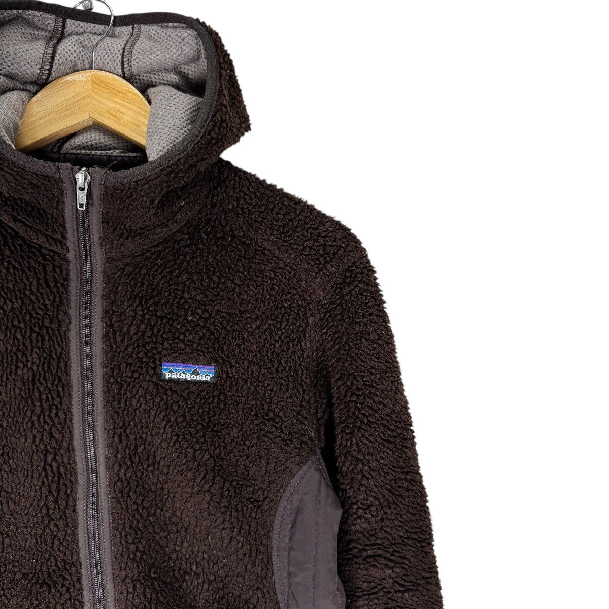 Patagonia 🌟PATAGONIA HOODIE DEEP PILE FLEECE JACKET Size M / US 6-8 / IT 42-44 - 4 Thumbnail