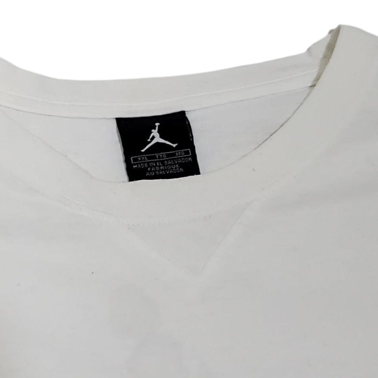 Vintage Y2K Jordan Felt Jumpan T-Shirt Size US XXL / EU 58 / 5 - 4 Thumbnail