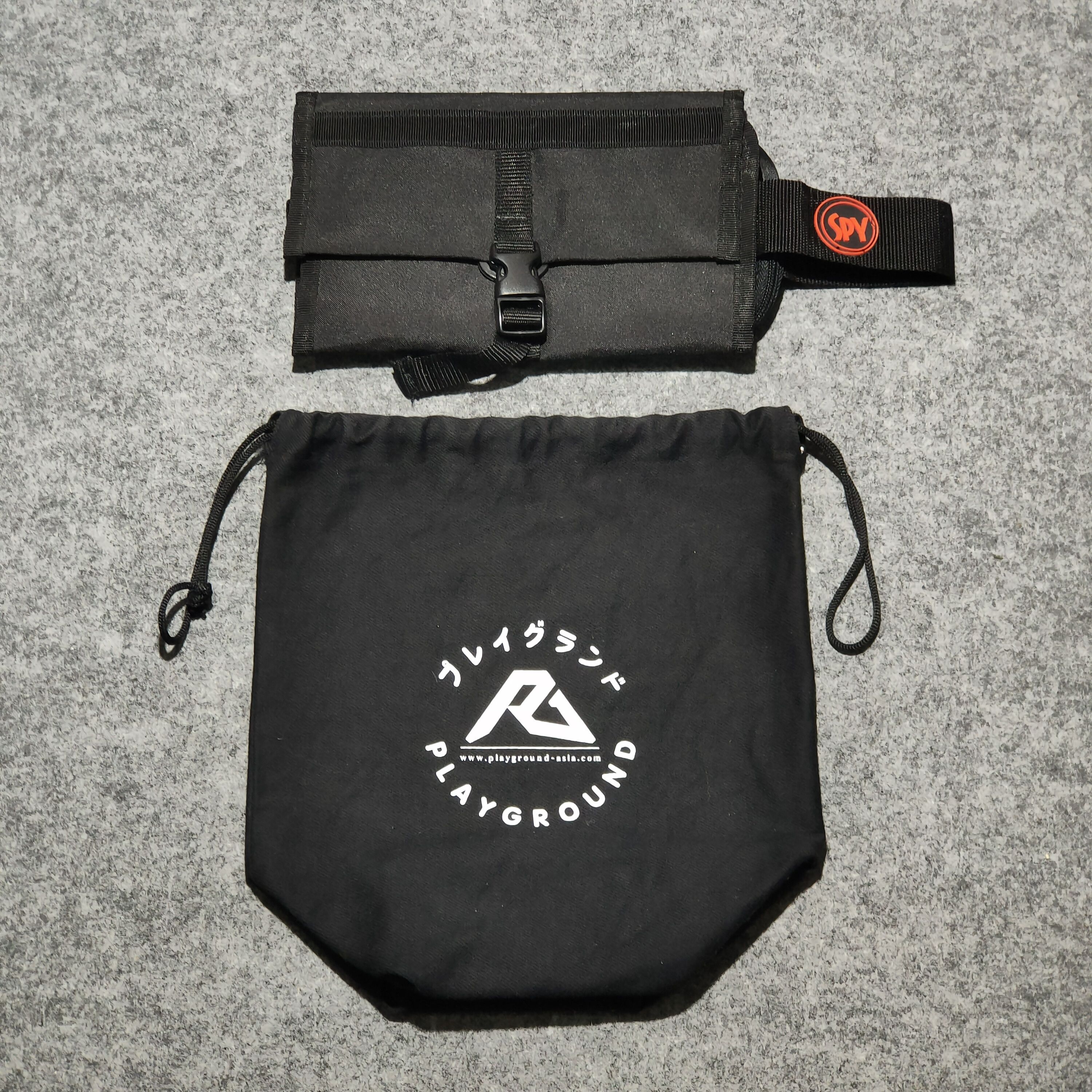 Other 🔥SPY utility bag and PLAYGROUND drawstring bag Size ONE SIZE - 1 Thumbnail