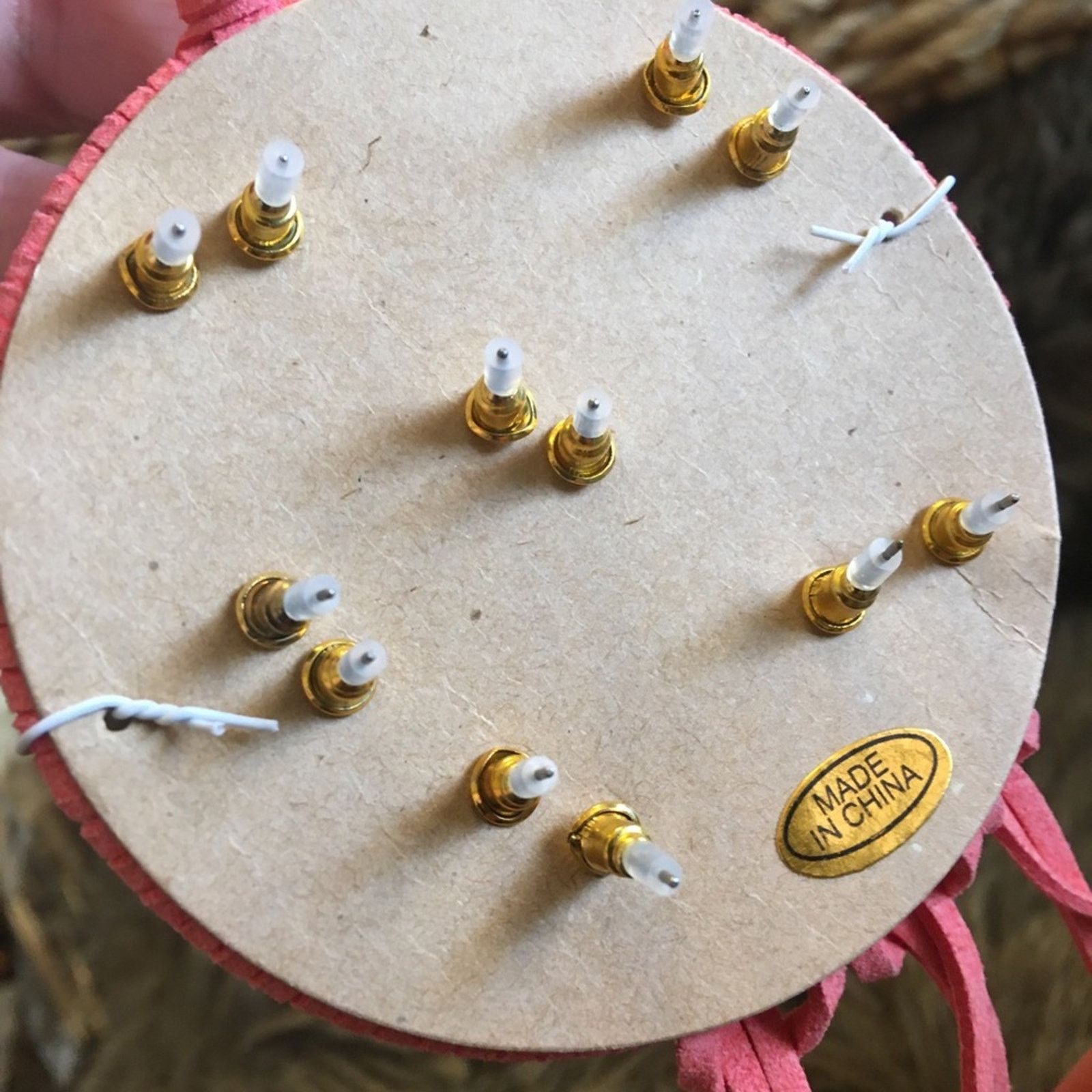 Jewelry Justice dreamcatcher 6 pair stud earring set NWT Size ONE SIZE - 4 Thumbnail