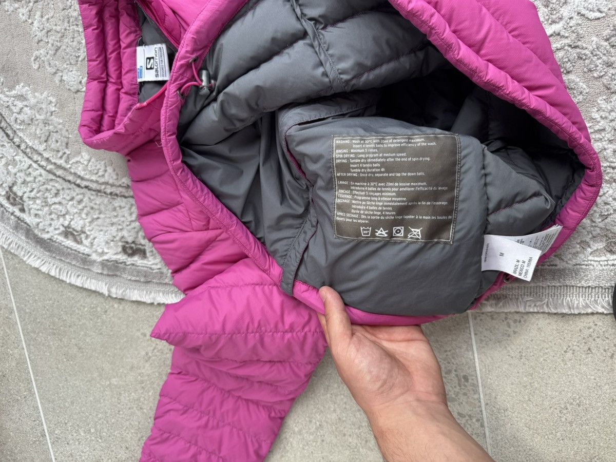 Salomon Salomon Pertex Mickrolight Down Puffer Jacket Outdoor Ski Size M / US 6-8 / IT 42-44 - 13 Thumbnail