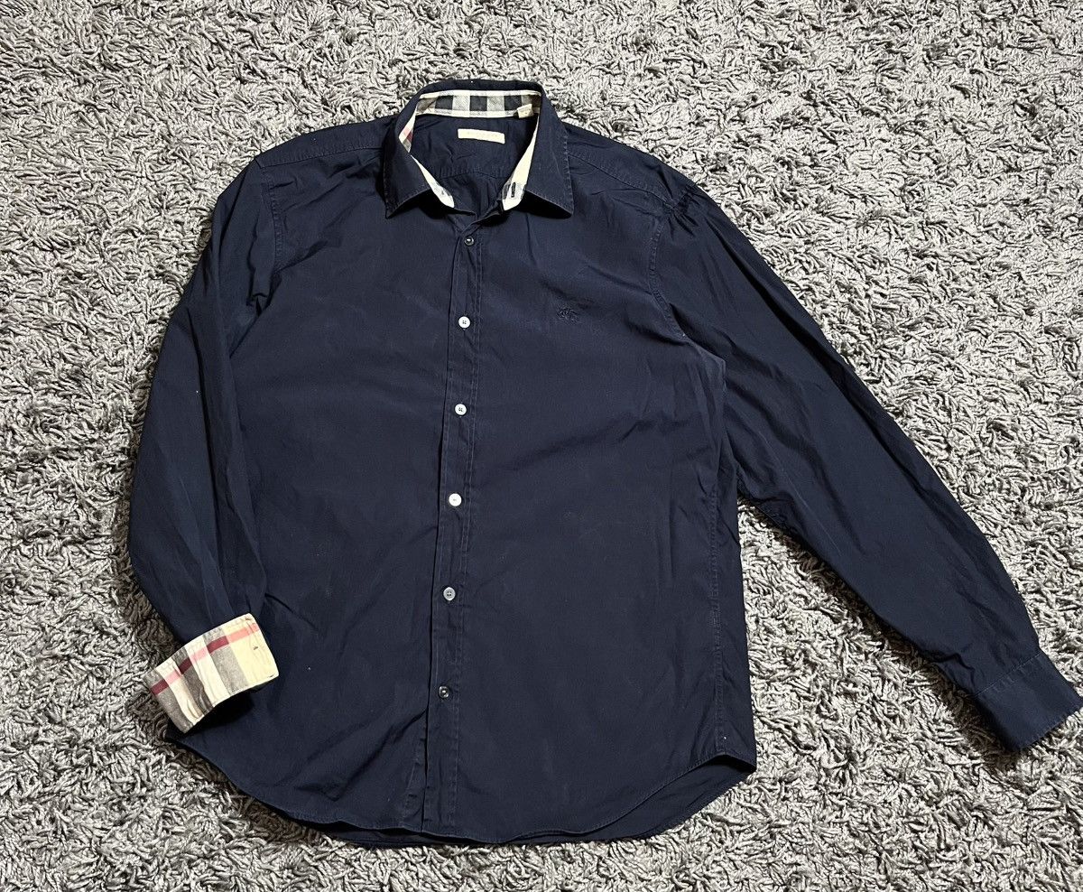 Burberry BURBERRY BRIT NOVA CHECK BUTTON UP SHIRT LONGSLEEVE Size US L / EU 52-54 / 3 - 1 Thumbnail