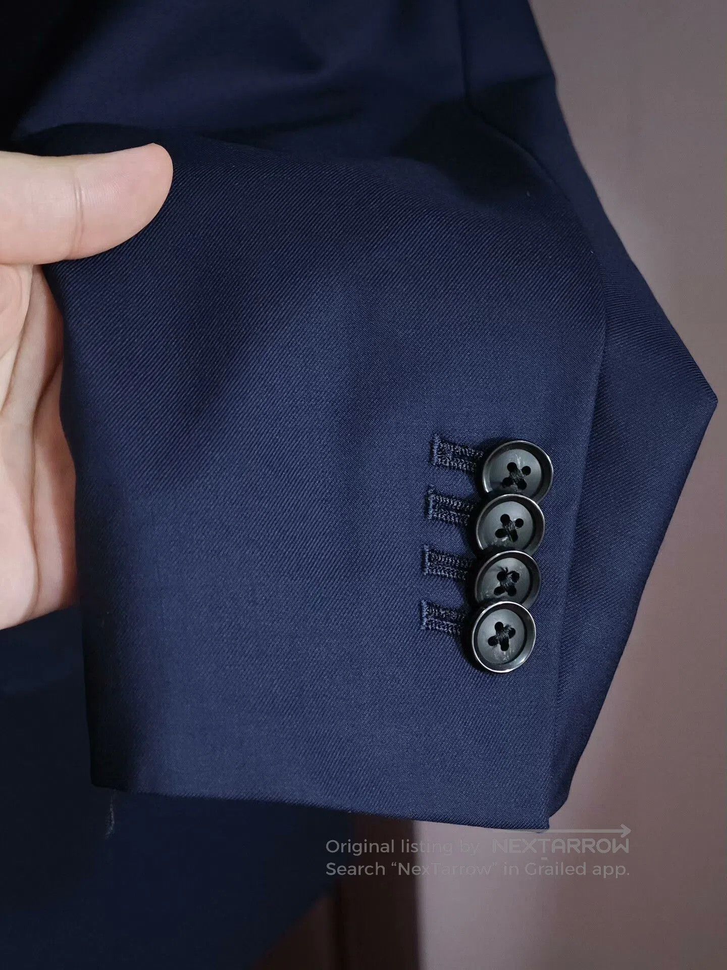 Japanese Brand Italian VBC Wool Linen Custom Suit. Size US M / EU 48-50 / 2 - 4 Thumbnail