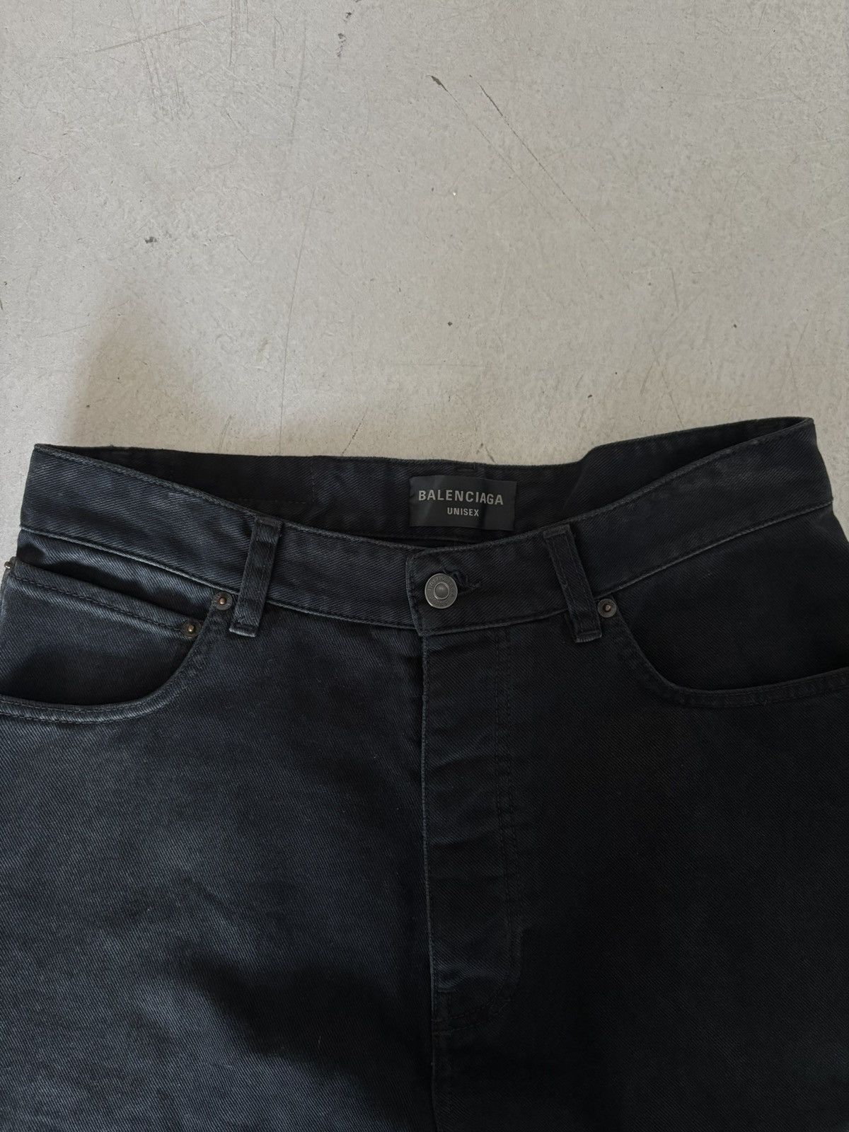 Balenciaga Balenciaga Unisex Denim Shorts Size 25" / US 0 / IT 36 - 3 Thumbnail