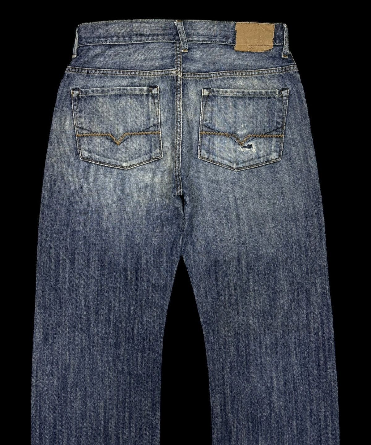 Japanese Brand BAGGY💥90s Style Baggy Loose Guess Jeans Distress Denim Size US 32 / EU 48 - 6 Thumbnail