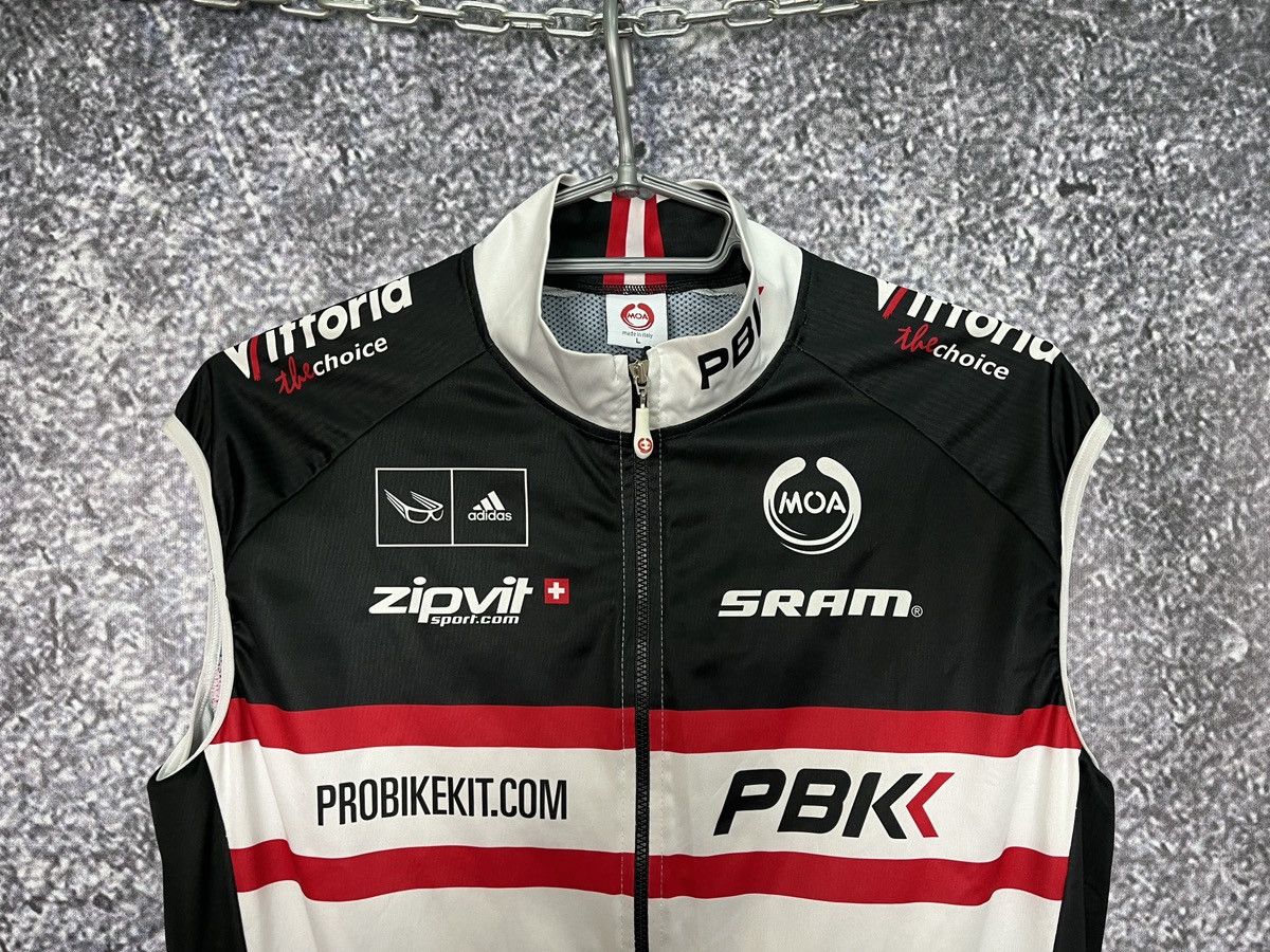 Other MOA PBK Full Zip Cycling Vest Made in Italy Adidas Size L Size US L / EU 52-54 / 3 - 2 Thumbnail