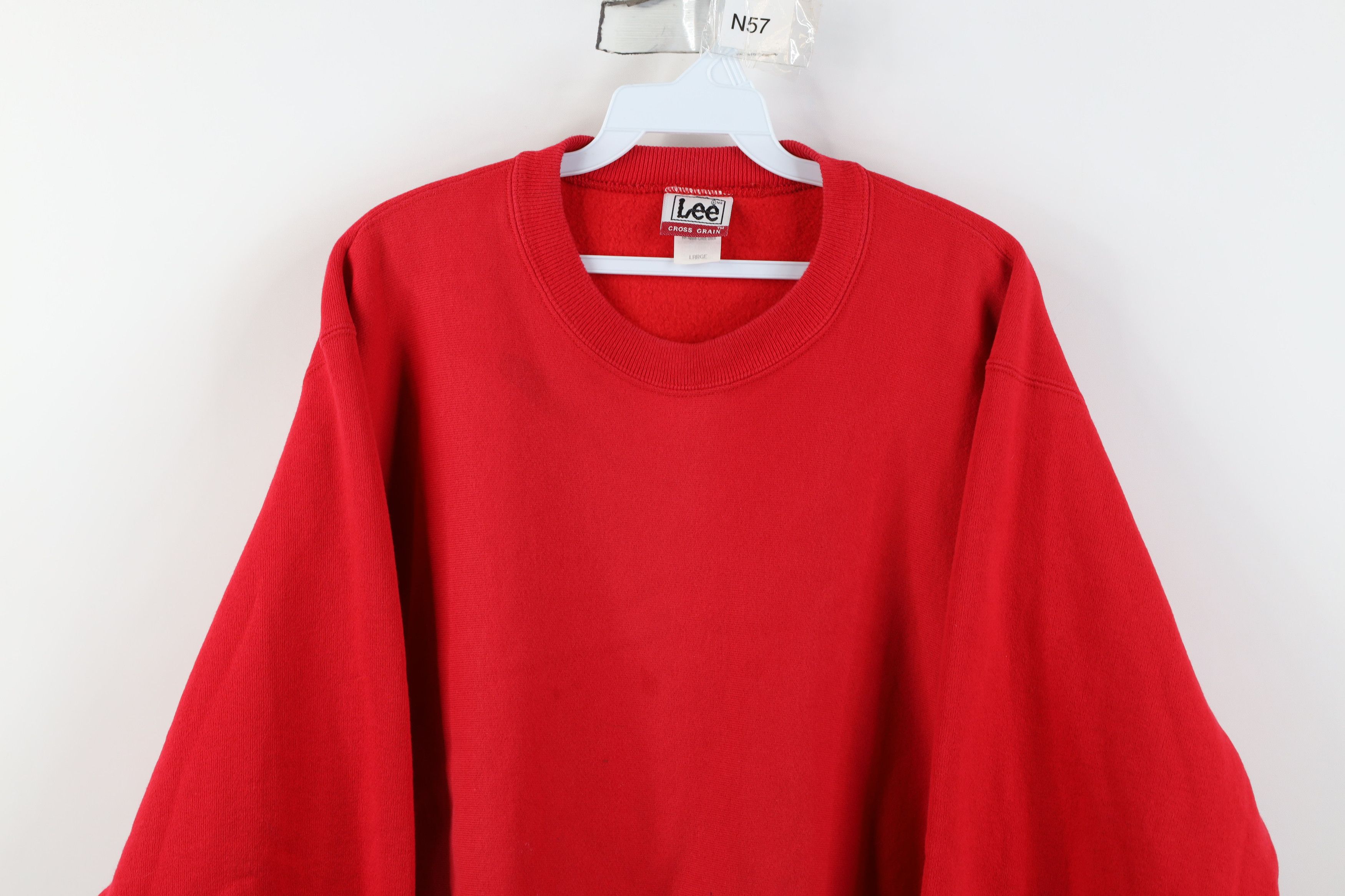 Vintage Vintage 90s Streetwear Reverse Weave Heavy Sweatshirt USA Size US L / EU 52-54 / 3 - 2 Thumbnail