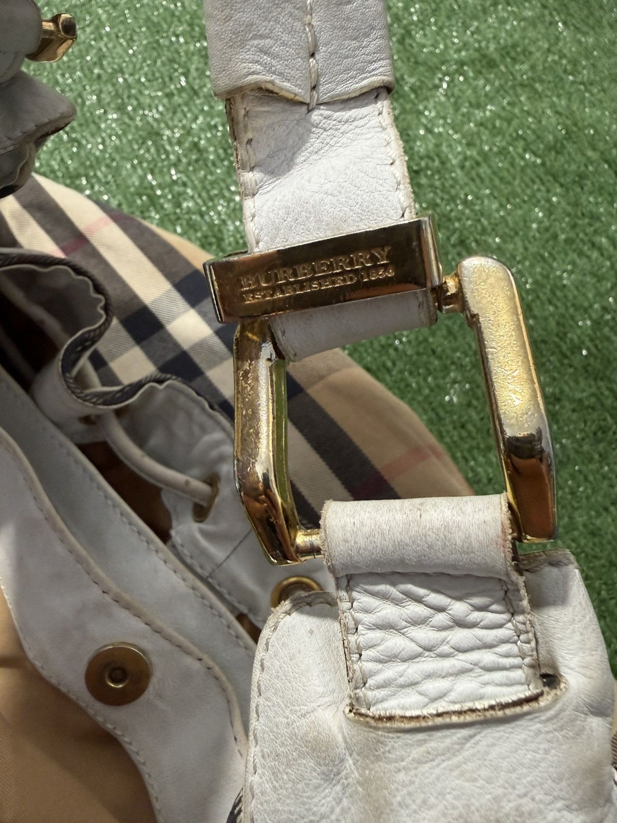 Burberry Burberry Nova Handbag Retro Vintage 90s 80s Rare Size ONE SIZE - 3 Thumbnail