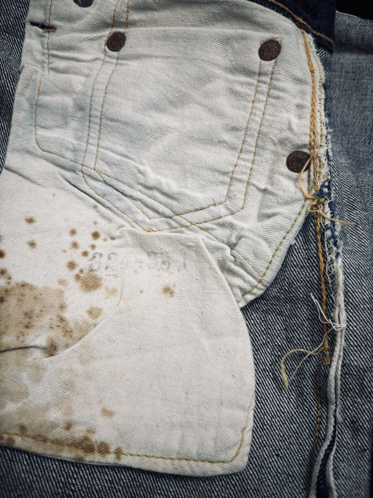 Levi's × Vintage Levi’s True Vintage 1950s Denim Size US 30 / EU 46 - 20 Thumbnail