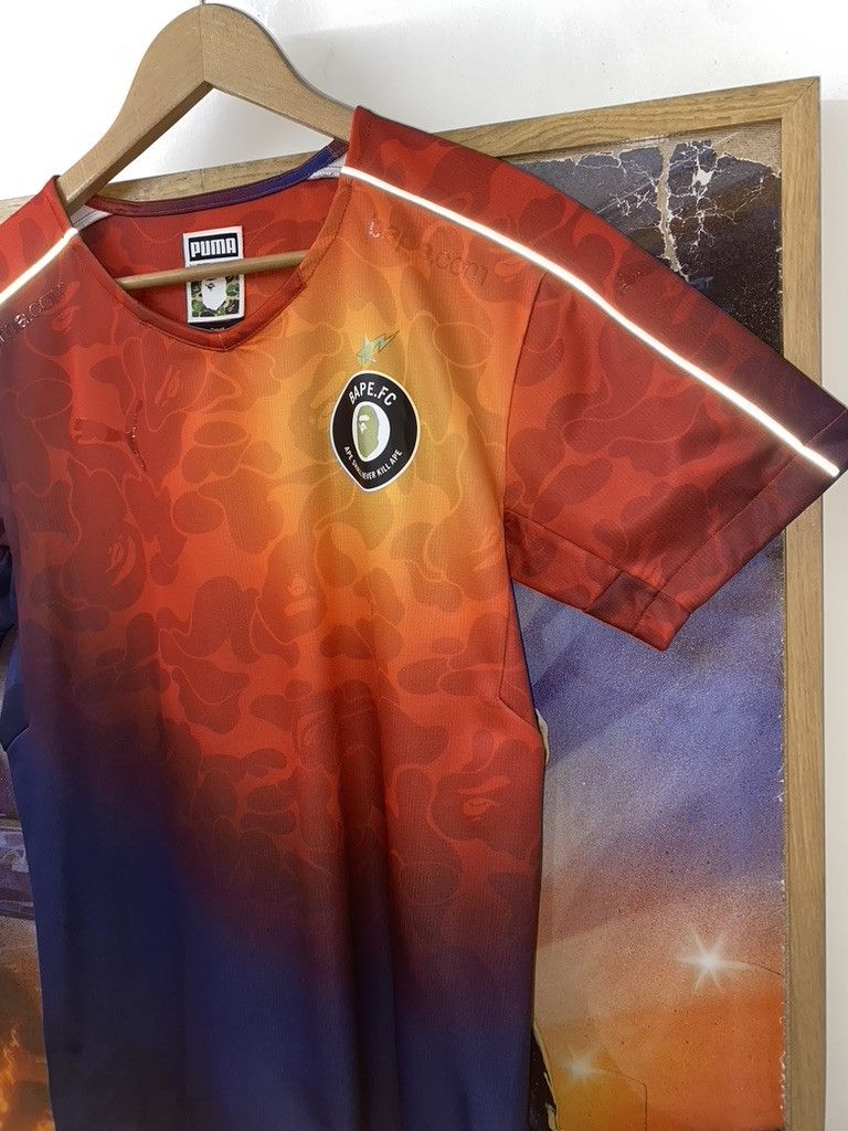 Bape × Puma 2016 Puma x Bape FC Gradient Camo Football Top Size US S / EU 44-46 / 1 - 6 Thumbnail