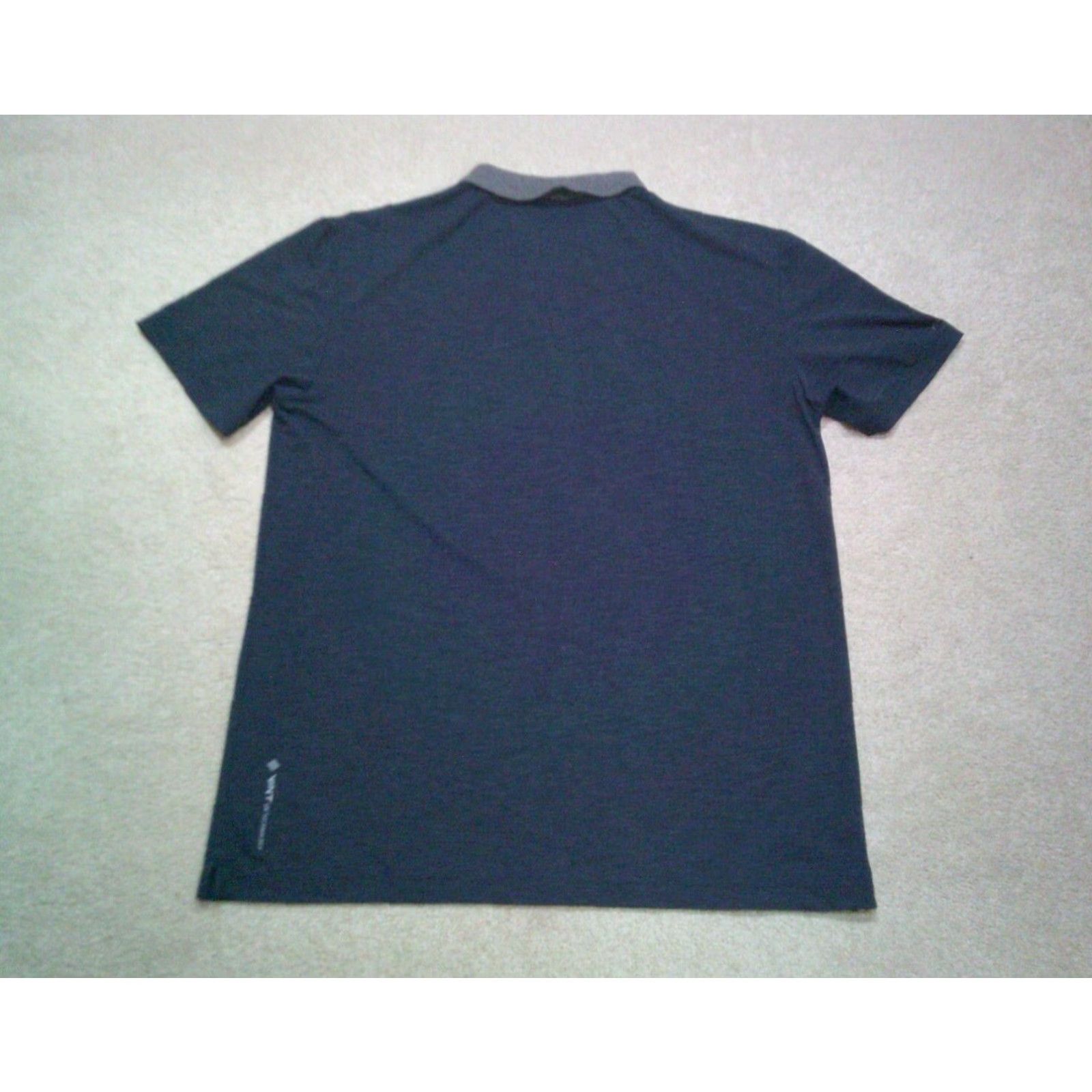 Vintage Anetik Polo Shirt Mens Medium Blue Cottonwood Marina UPF 30 Shirt Mens Blue Polo UPF 30 Beach Sports Golf Short Sleeve Size US M / EU 48-50 / 2 - 2 Thumbnail
