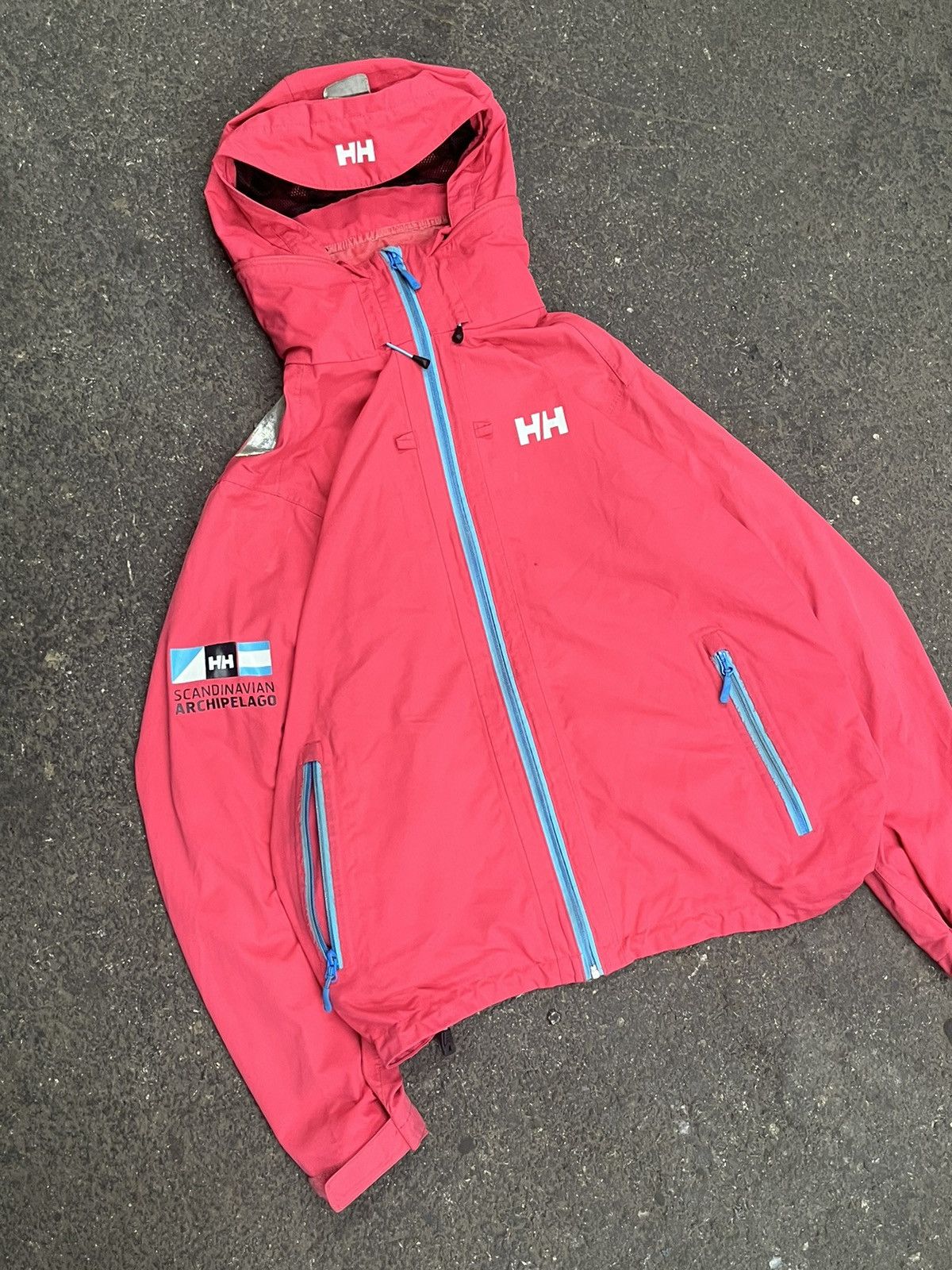 Helly Hansen × Vintage Helly Hansen gorpcore rain jacket hype rare utility Size US XXL / EU 58 / 5 - 1 Thumbnail