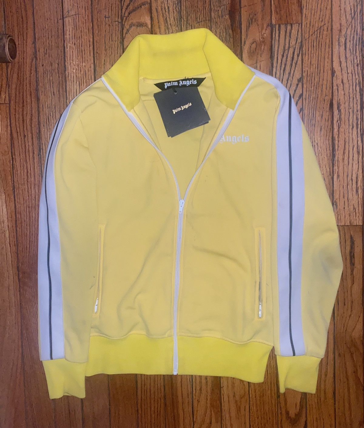 Palm Angels Yellow Palm Angels Tracksuit Jacket Size US S / EU 44-46 / 1 - 1 Thumbnail