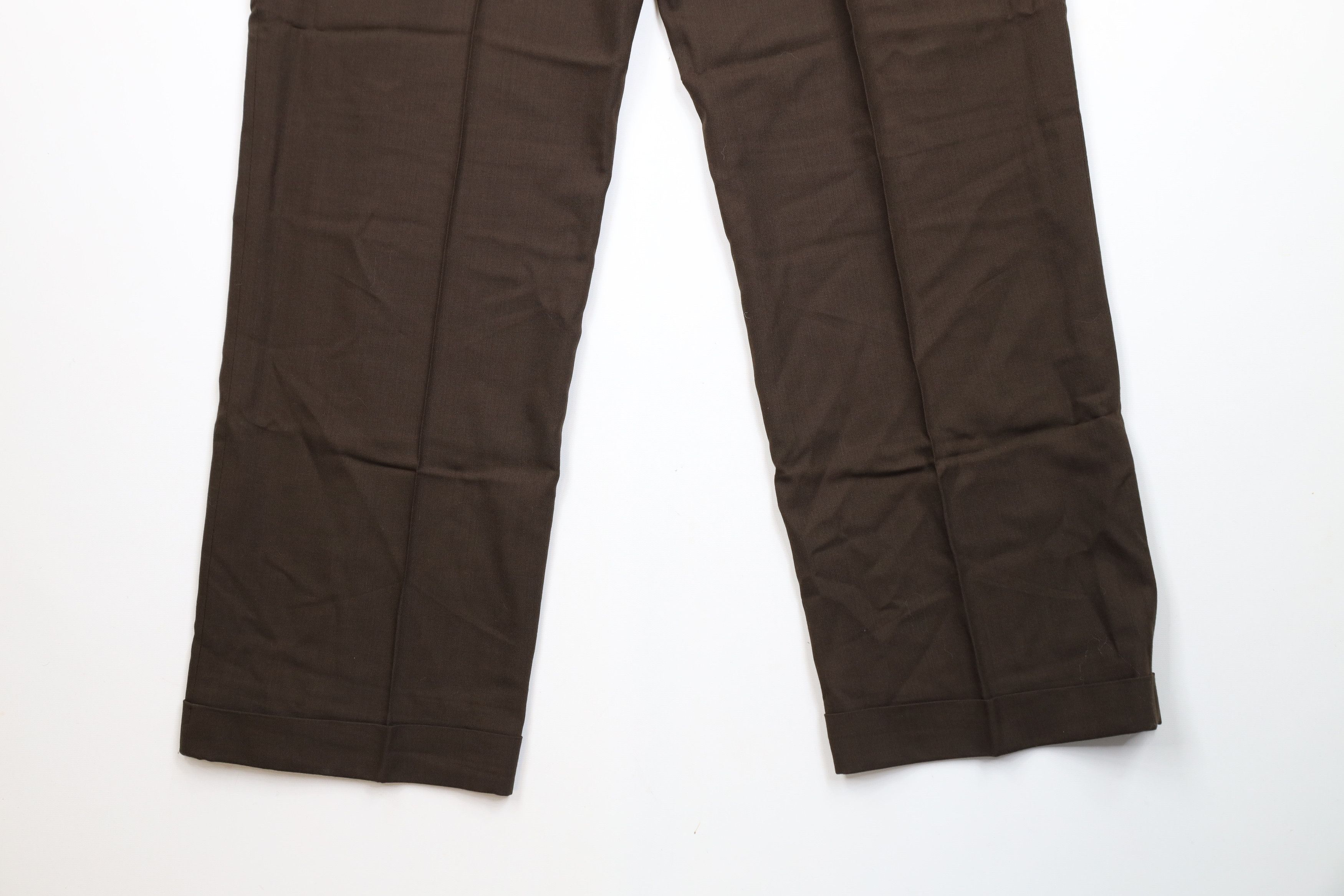 Vintage Deadstock Vintage 90s Streetwear Wool Wide Leg Chino Pants Size US 38 / EU 54 - 12 Thumbnail
