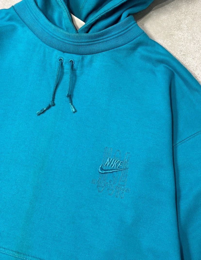 Nike × Vintage Vintage 80s nike hoodie Size US S / EU 44-46 / 1 - 2 Thumbnail